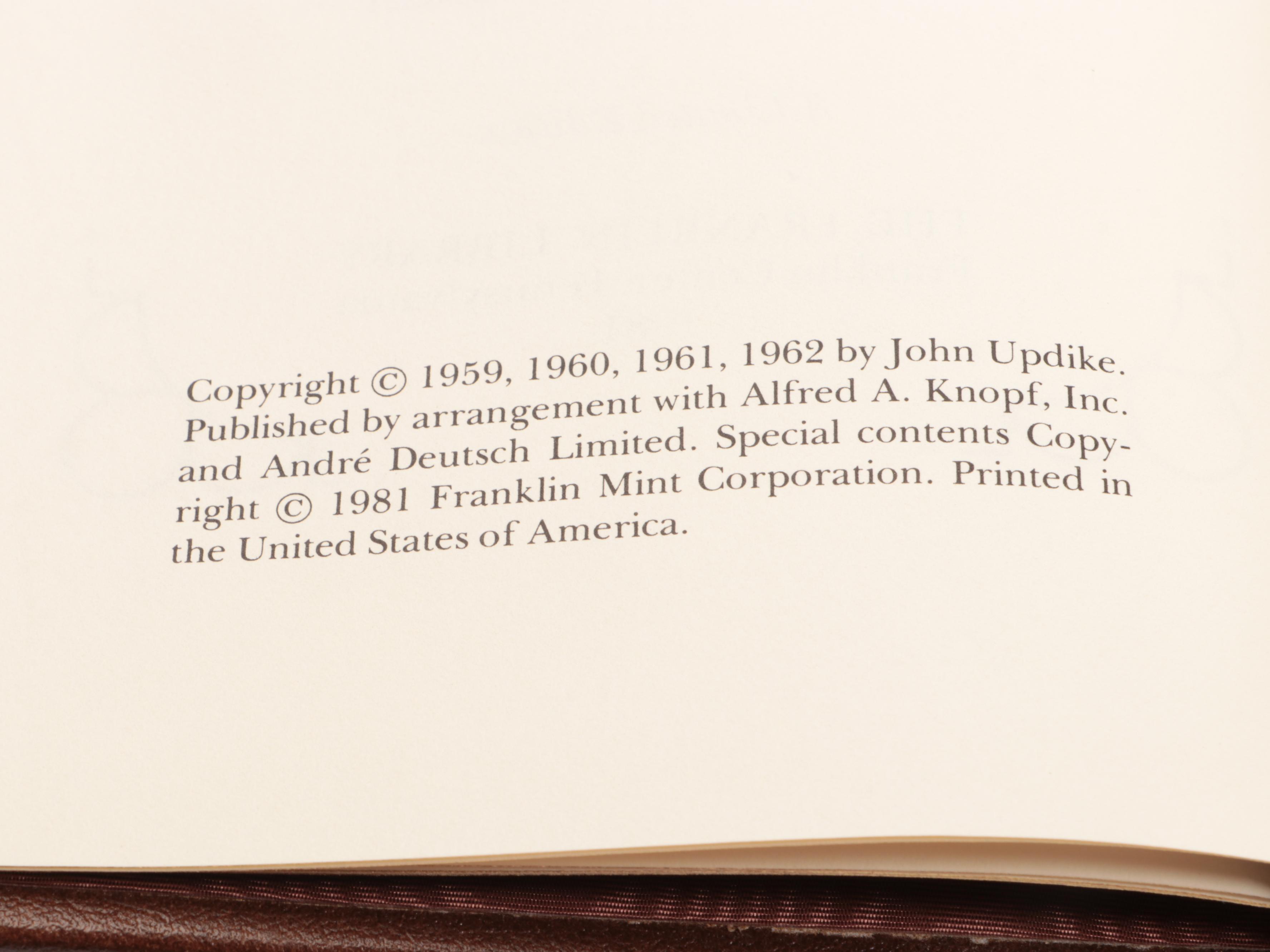 Franklin Library "Humboldt's Gift" by Saul Bellow and More Literary Classics