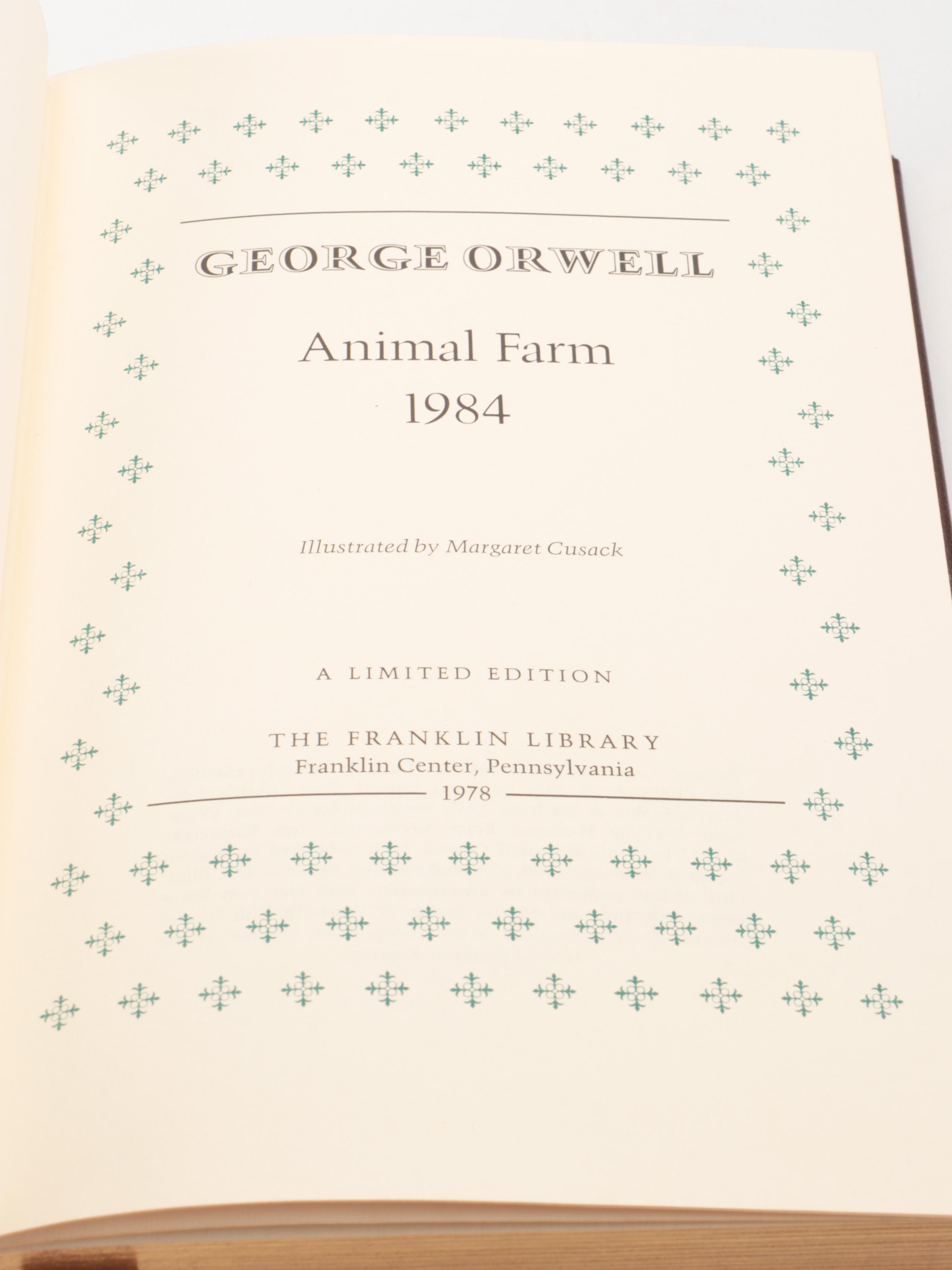 Franklin Library "Humboldt's Gift" by Saul Bellow and More Literary Classics