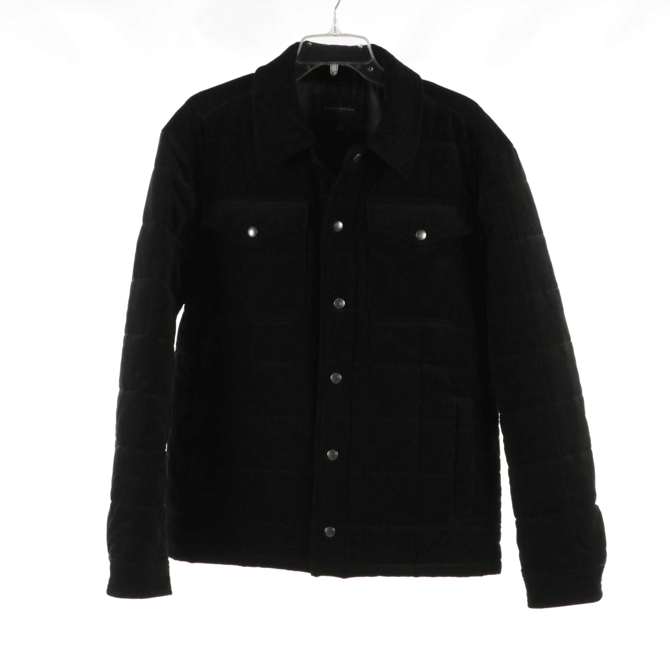 Men's Lululemon Classic Fit Shorts, Banana Republic Jacket & North Face Vest