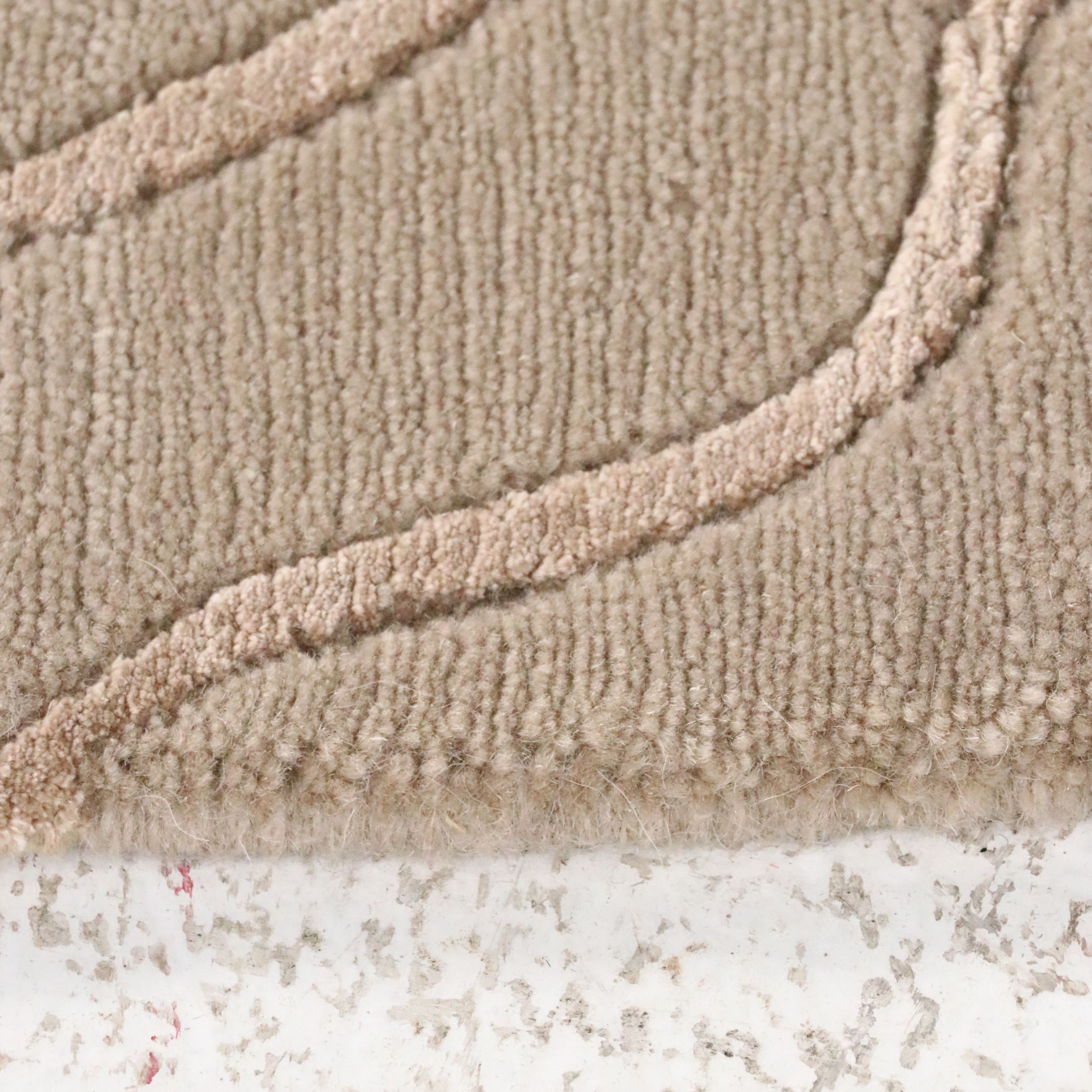 3'9 x 5'7 Hand-Knotted Nepalese Contemporary Area Rug