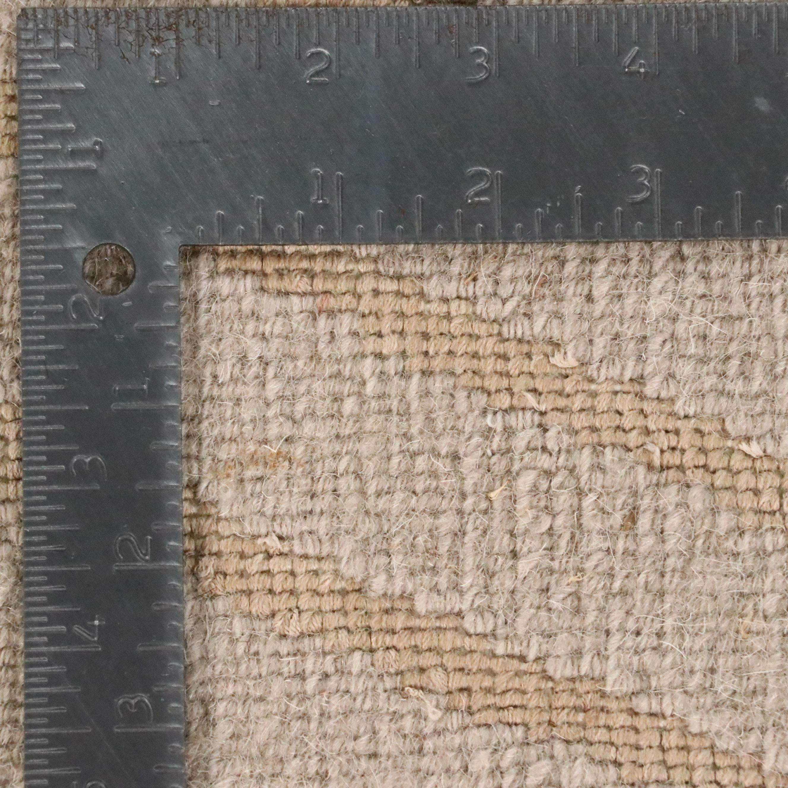 3'9 x 5'7 Hand-Knotted Nepalese Contemporary Area Rug