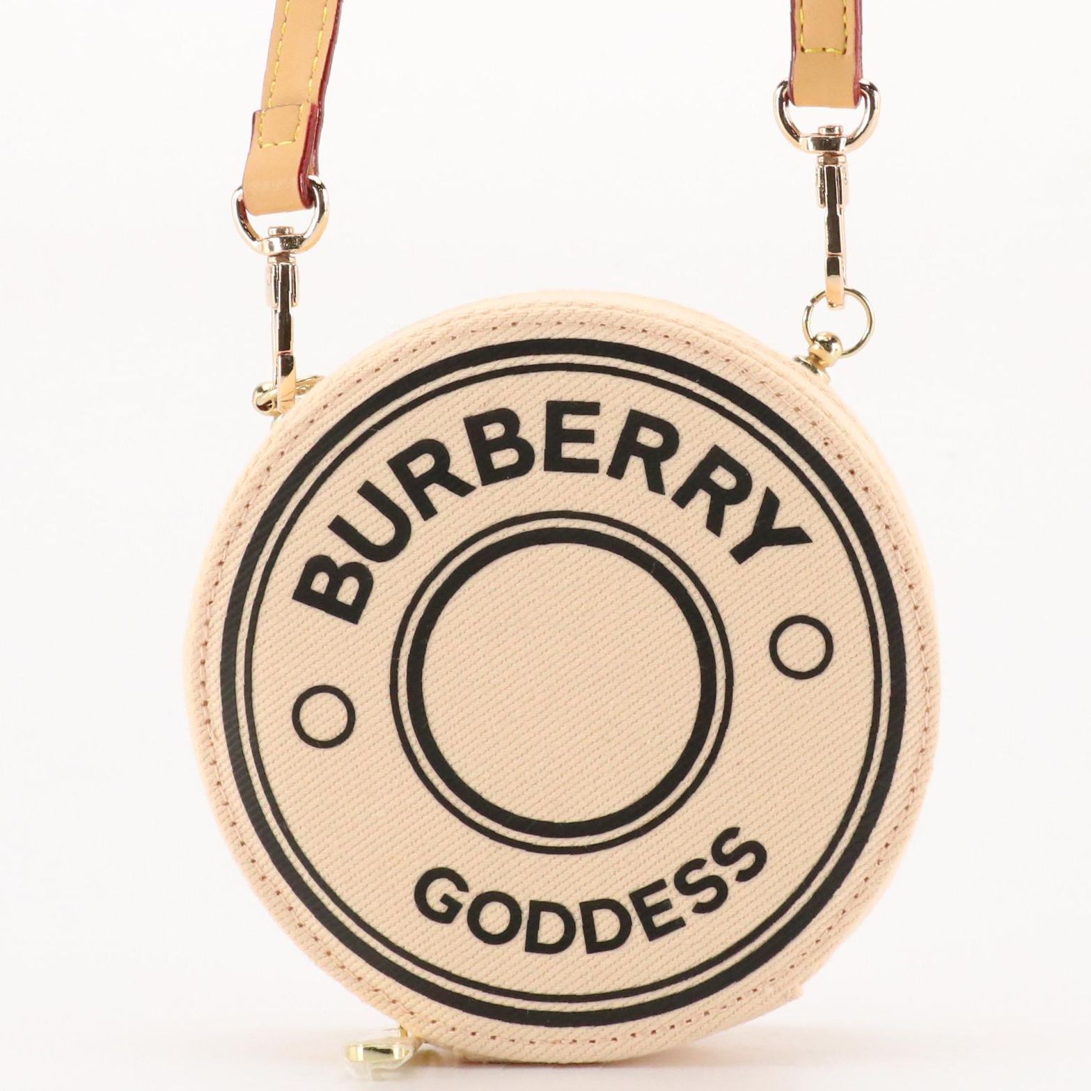 Burberry Goddess Promotional Zip-Around Case with Added Leather Strap