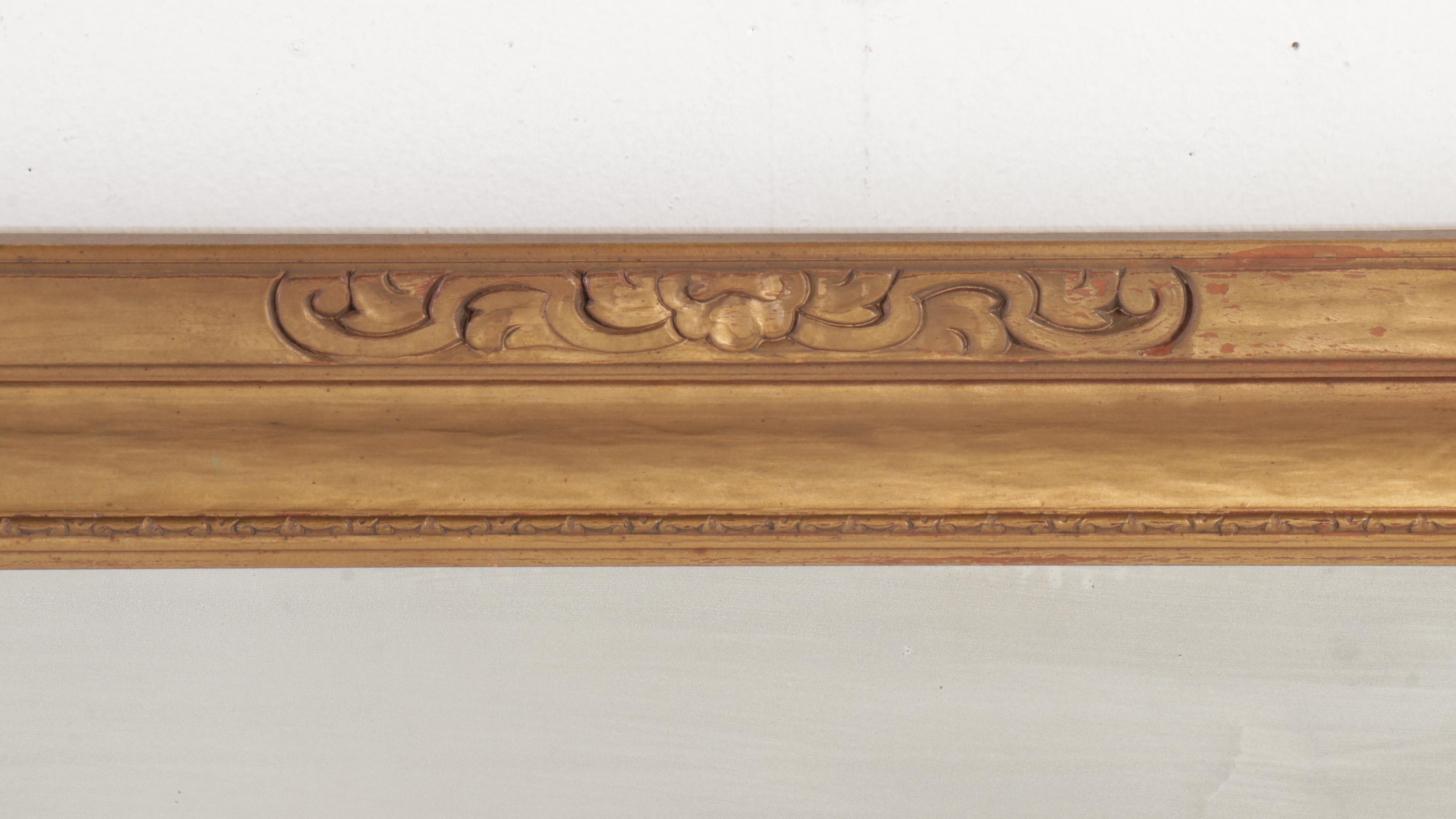 Giltwood Framed Wall Mirror, 20th Century