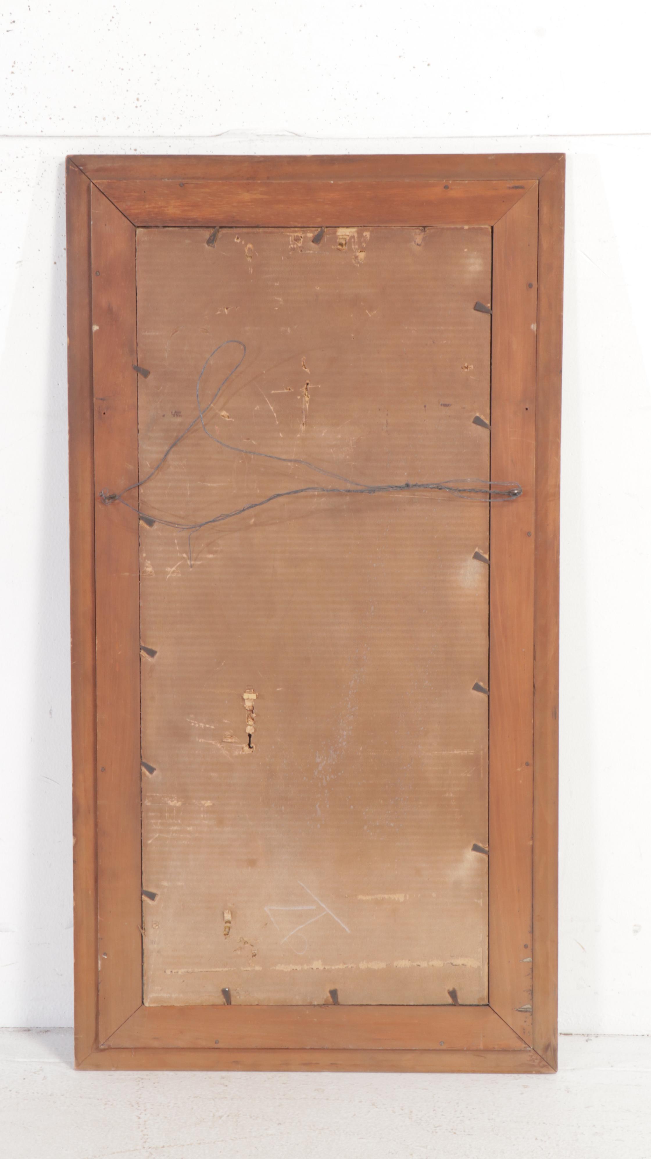 Giltwood Framed Wall Mirror, 20th Century