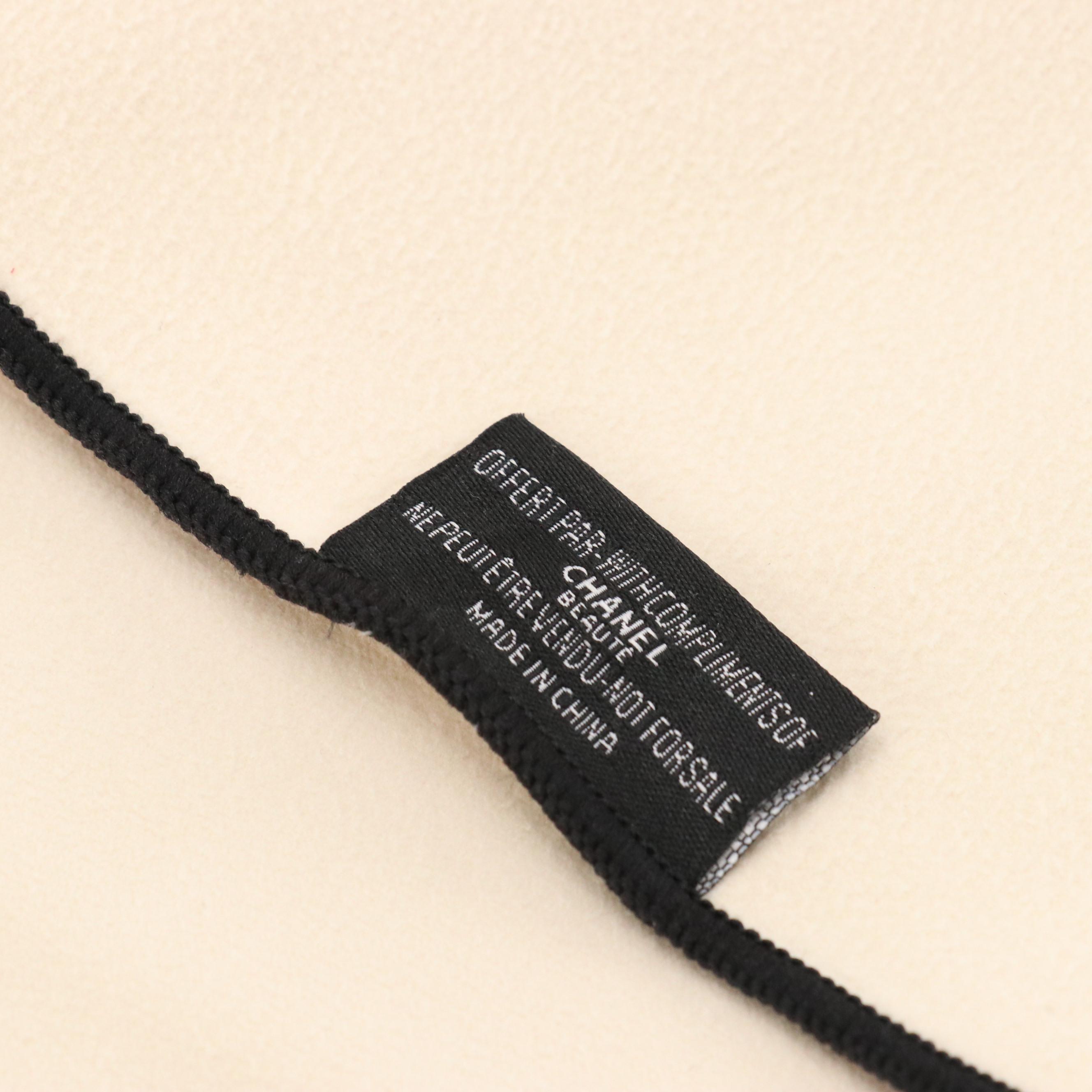 Chanel Beauté Promotional Microfiber Bath Towel with Pouch