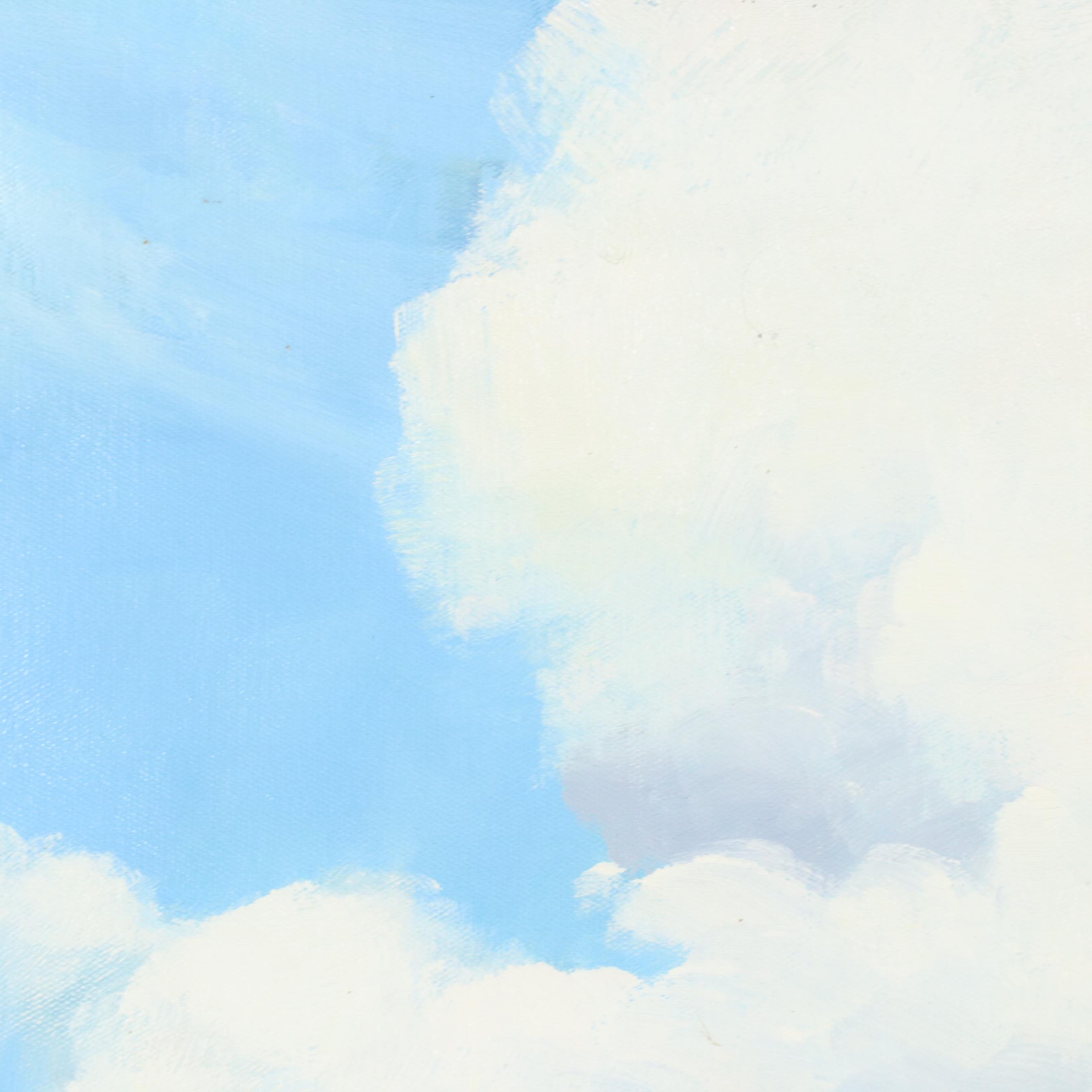 Kingston Marsh Landscape Oil Painting, 21st Century