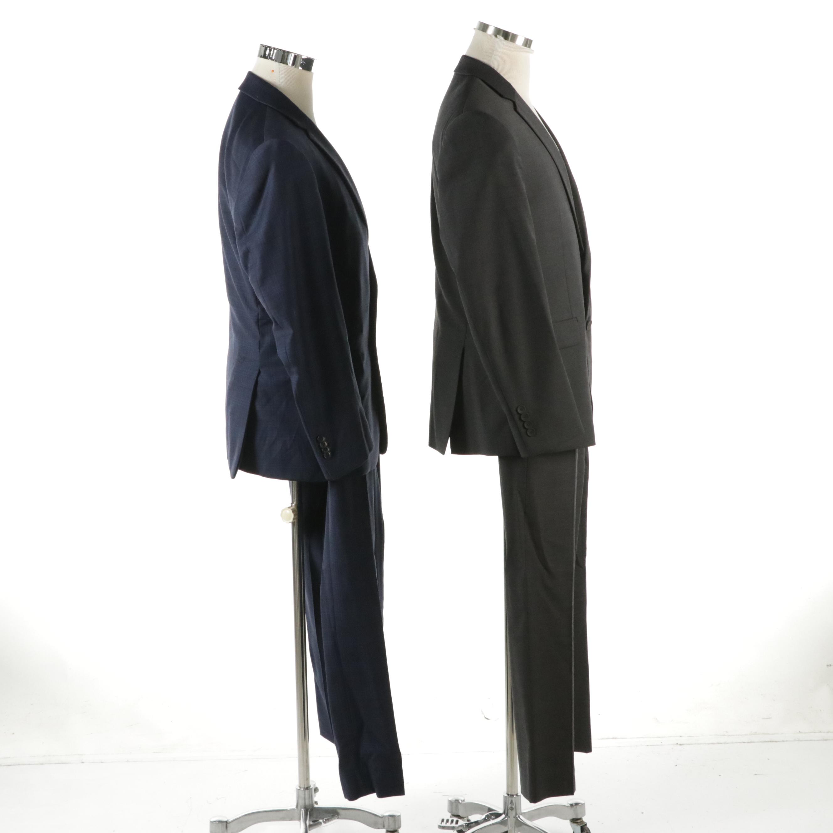 Men's Wool Blend Two-Piece Suits from Awearness Kenneth Cole and Joseph Abboud