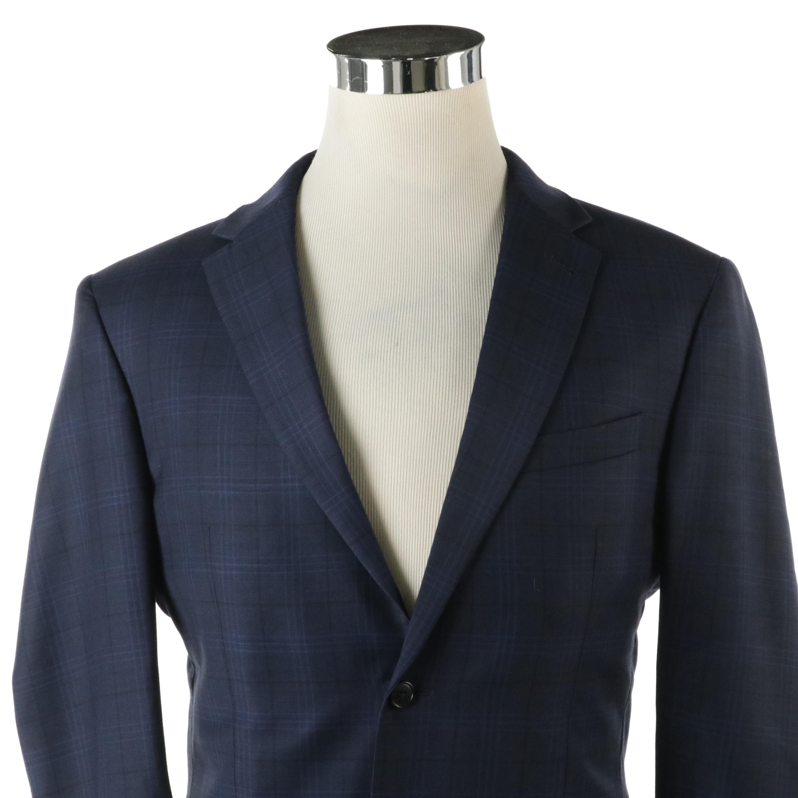 Men's Wool Blend Two-Piece Suits from Awearness Kenneth Cole and Joseph Abboud
