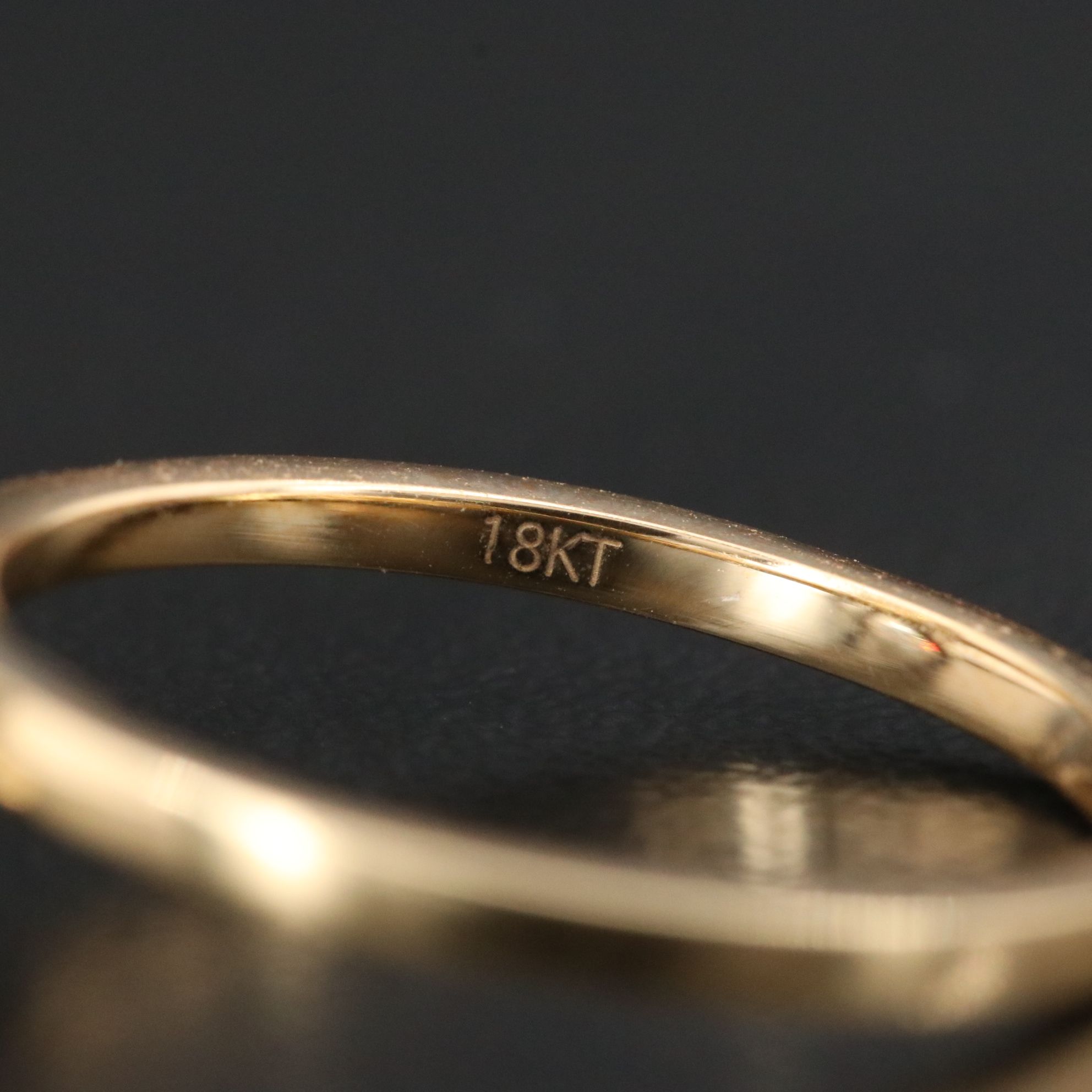 18K 4.08 CT Lab Grown Diamond Solitaire Ring with IGI Report