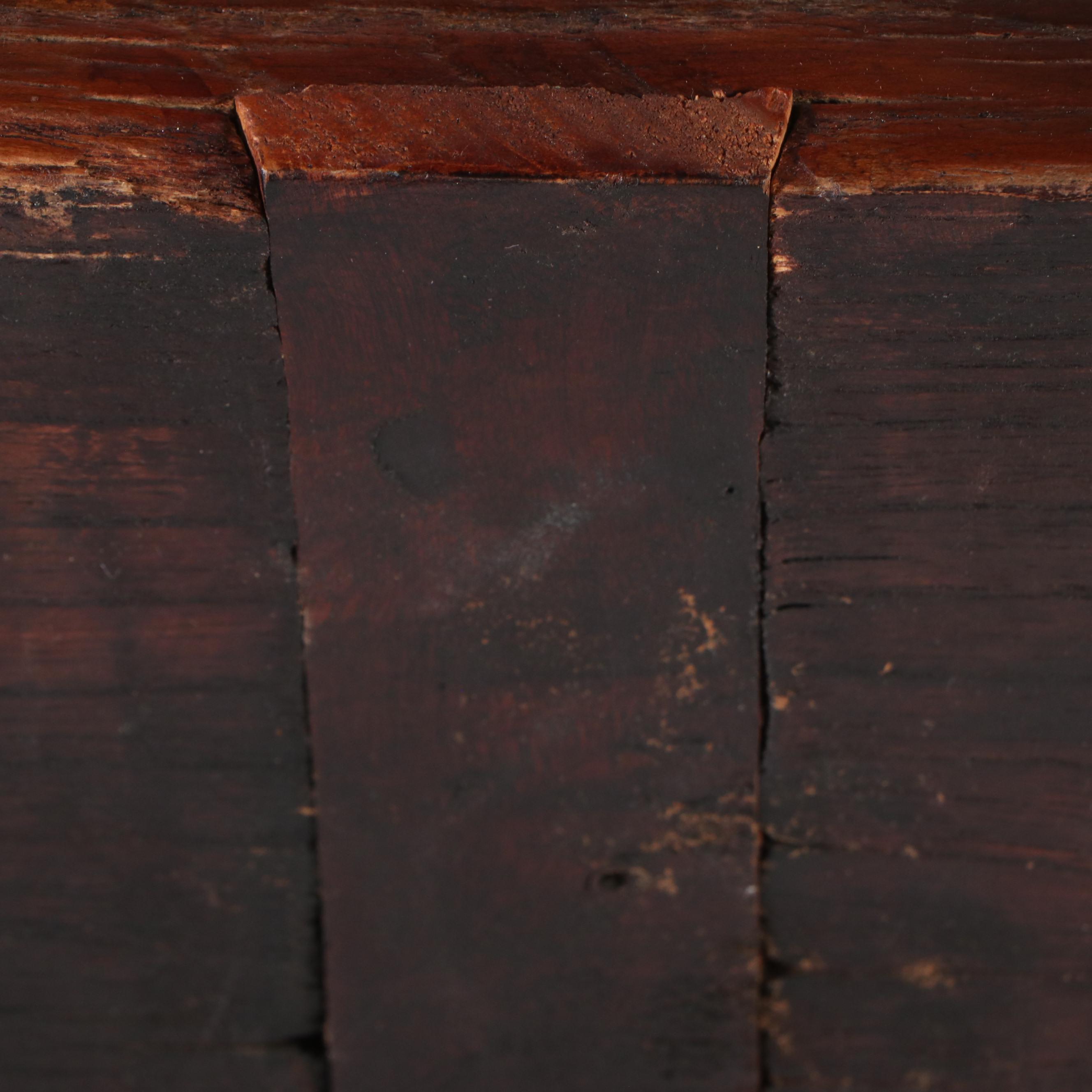 Rustic Wood Coffee Table, 19th Century