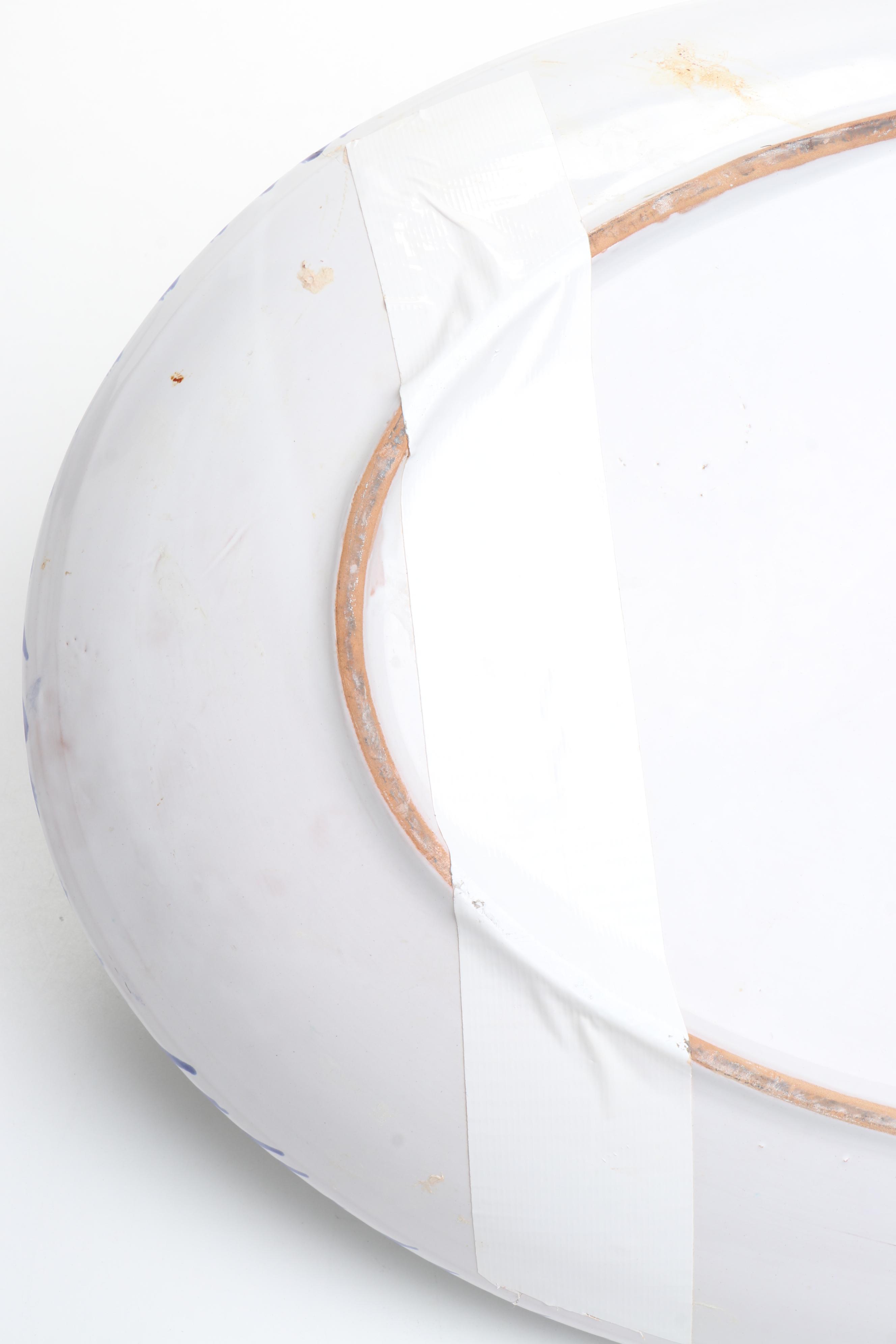 Vietri Italian Hand-Painted Ceramic Fish Platter