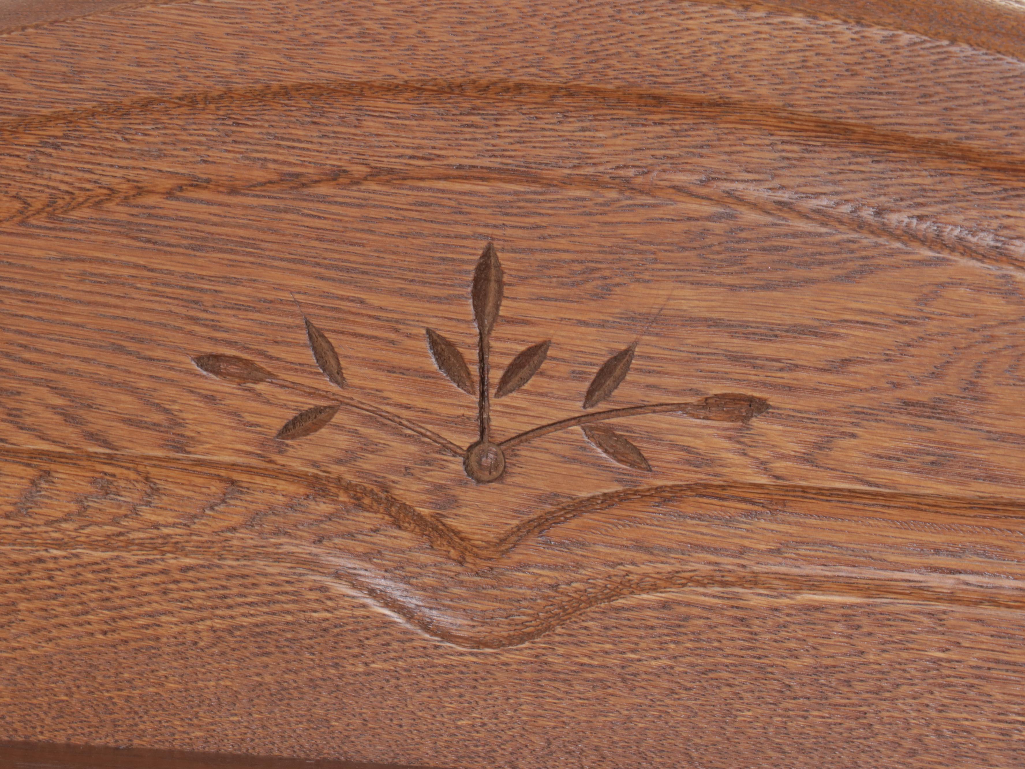Empire Style Oak Chest of Drawers, Early 20th Century