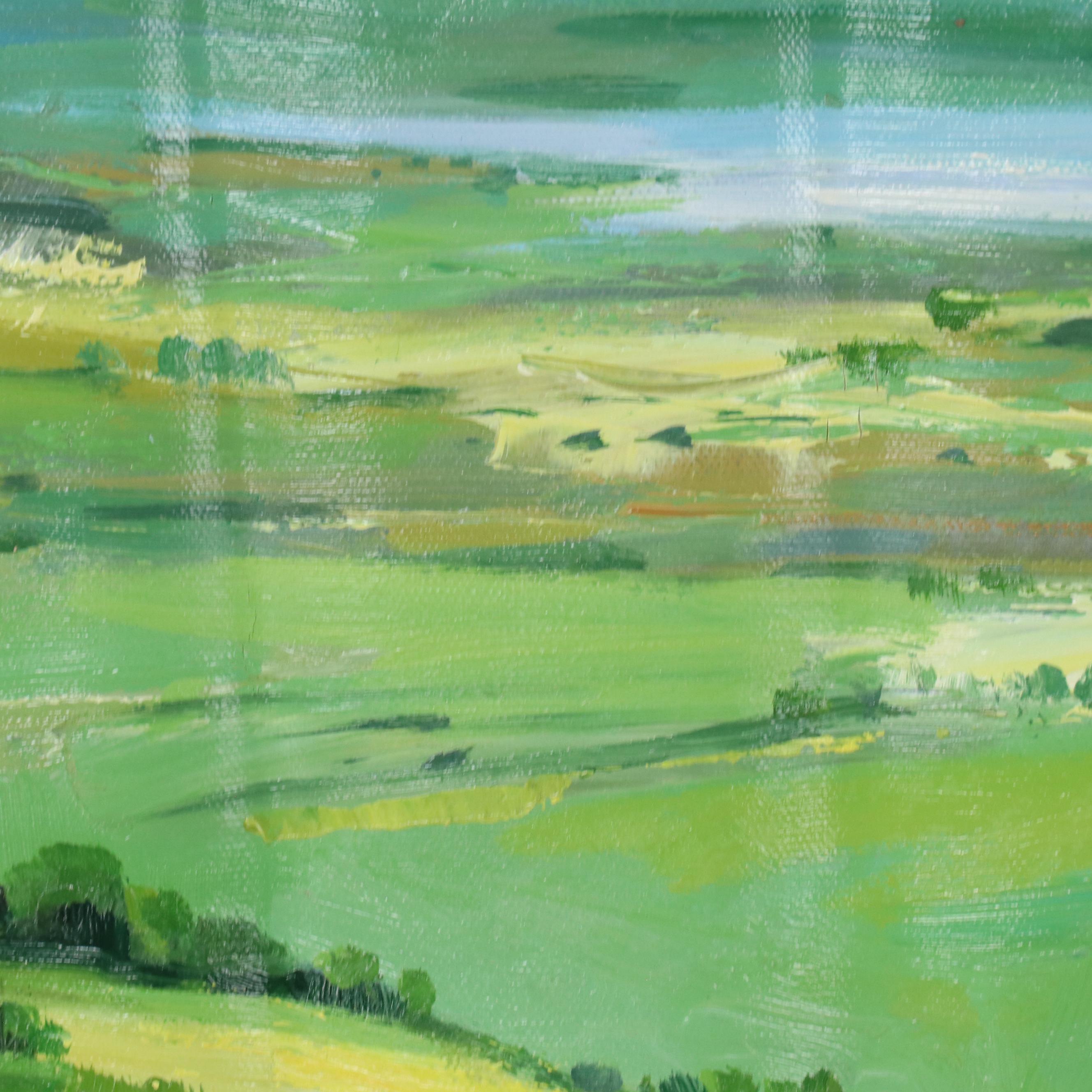 Sasha Landscape Oil Painting, 21st Century