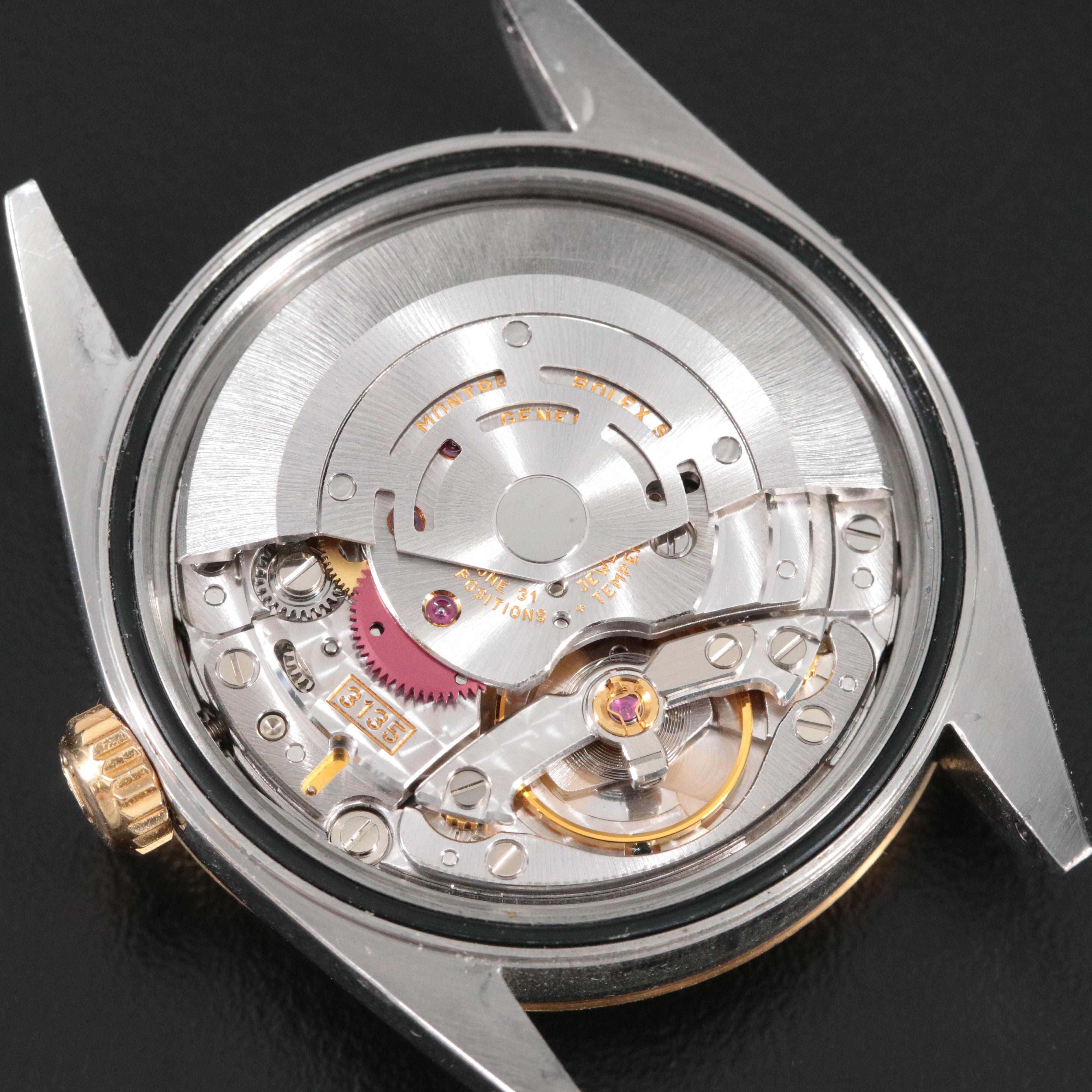 2000 Rolex 16203 Datejust White Roman Dial Watch