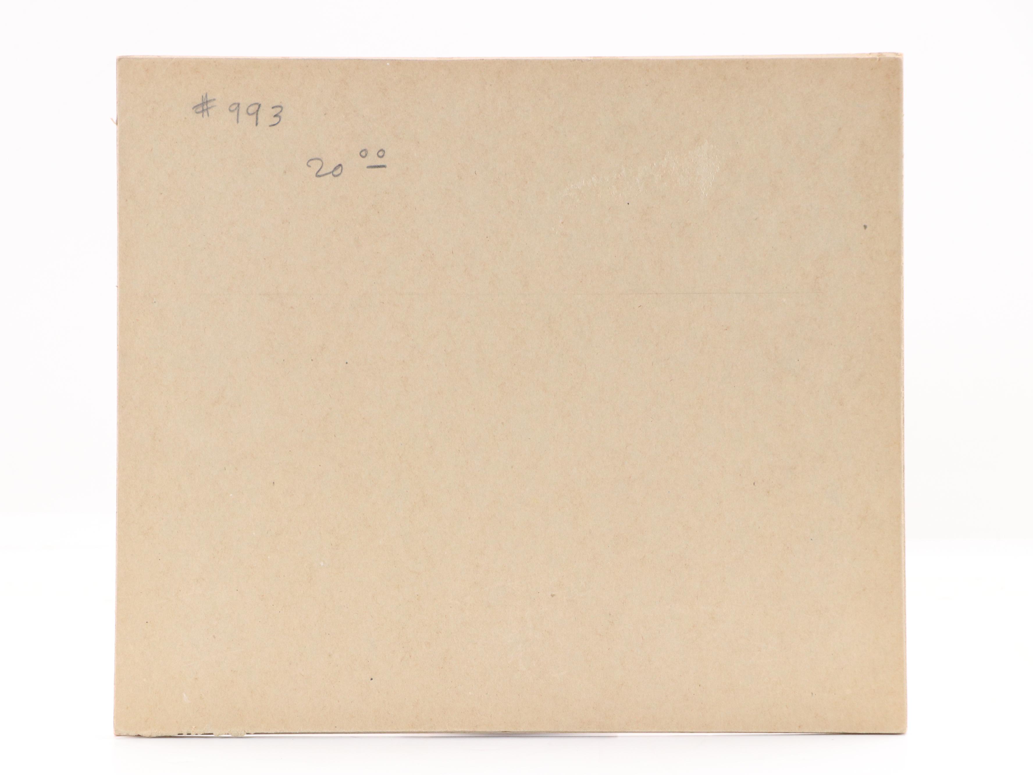 Leonard Maurer Modern Figural Ink Drawing, 1955