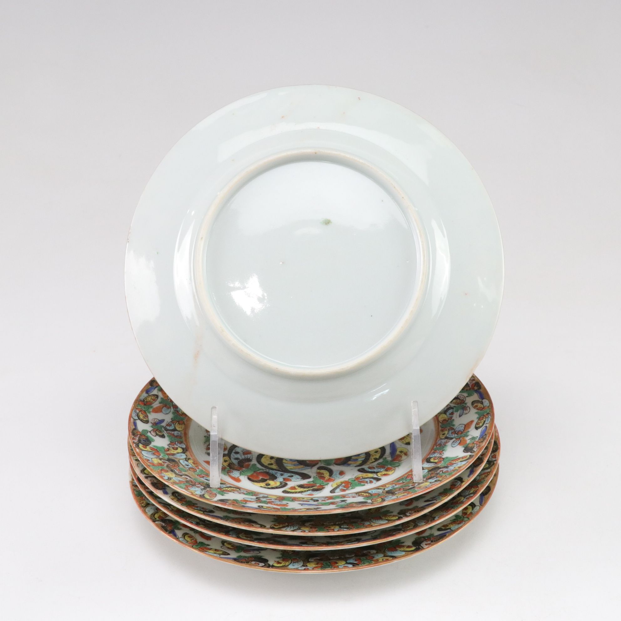 Chinese Porcelain 1000 Butterflies Plates, Teacups and More Dinnerware