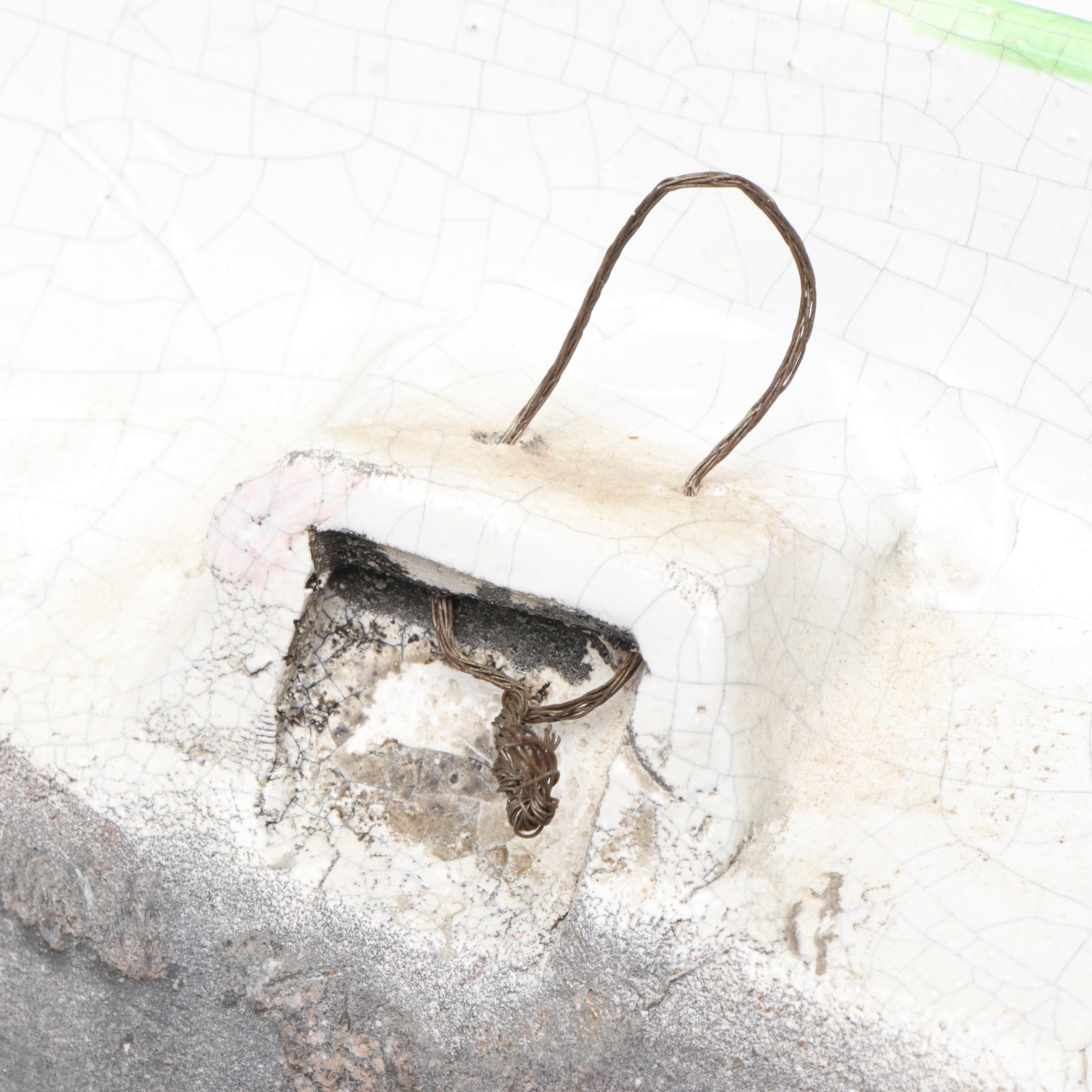 Italian Pottery Hand-Painted Ceramic Bird Plates