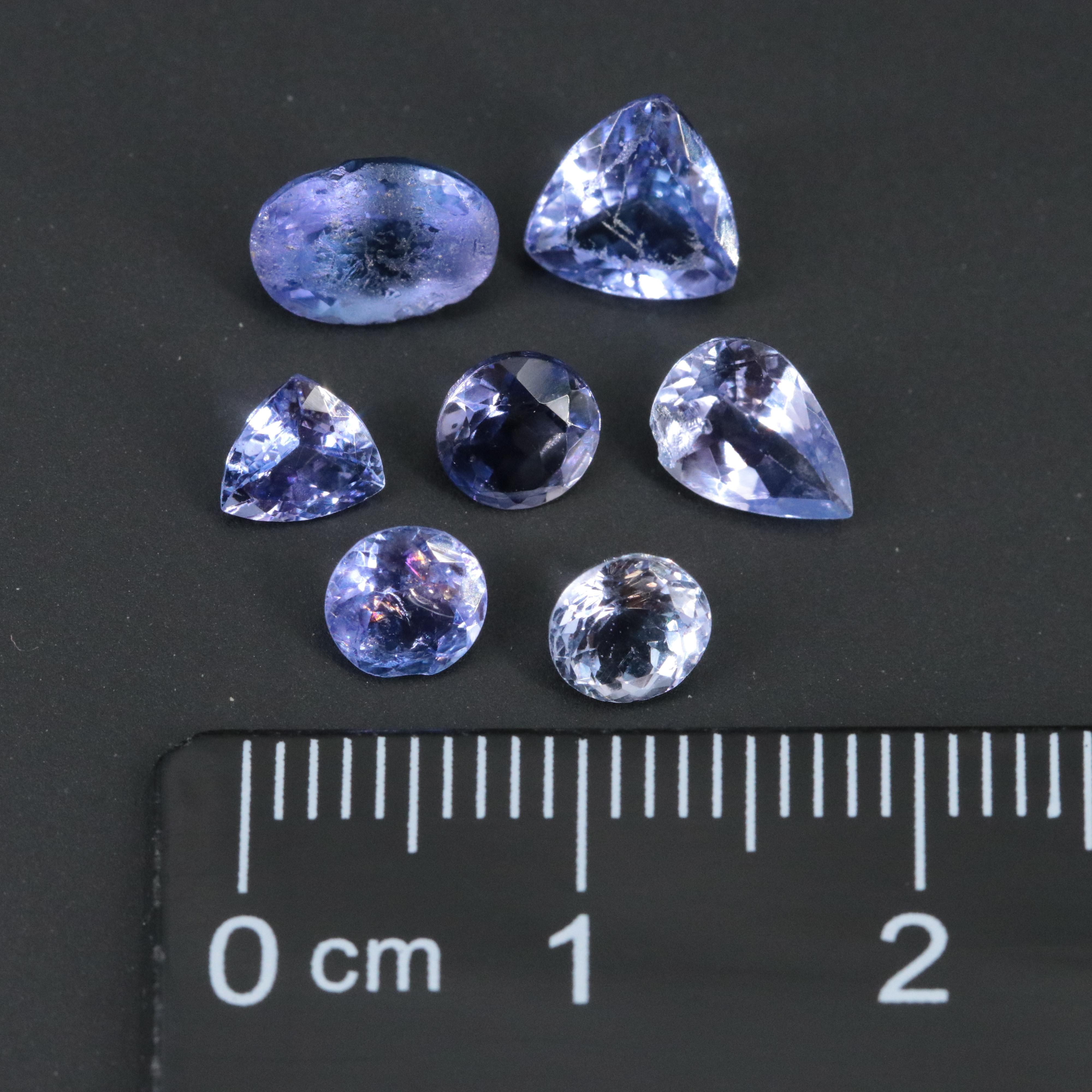 Loose 4.52 CTW Tanzanites