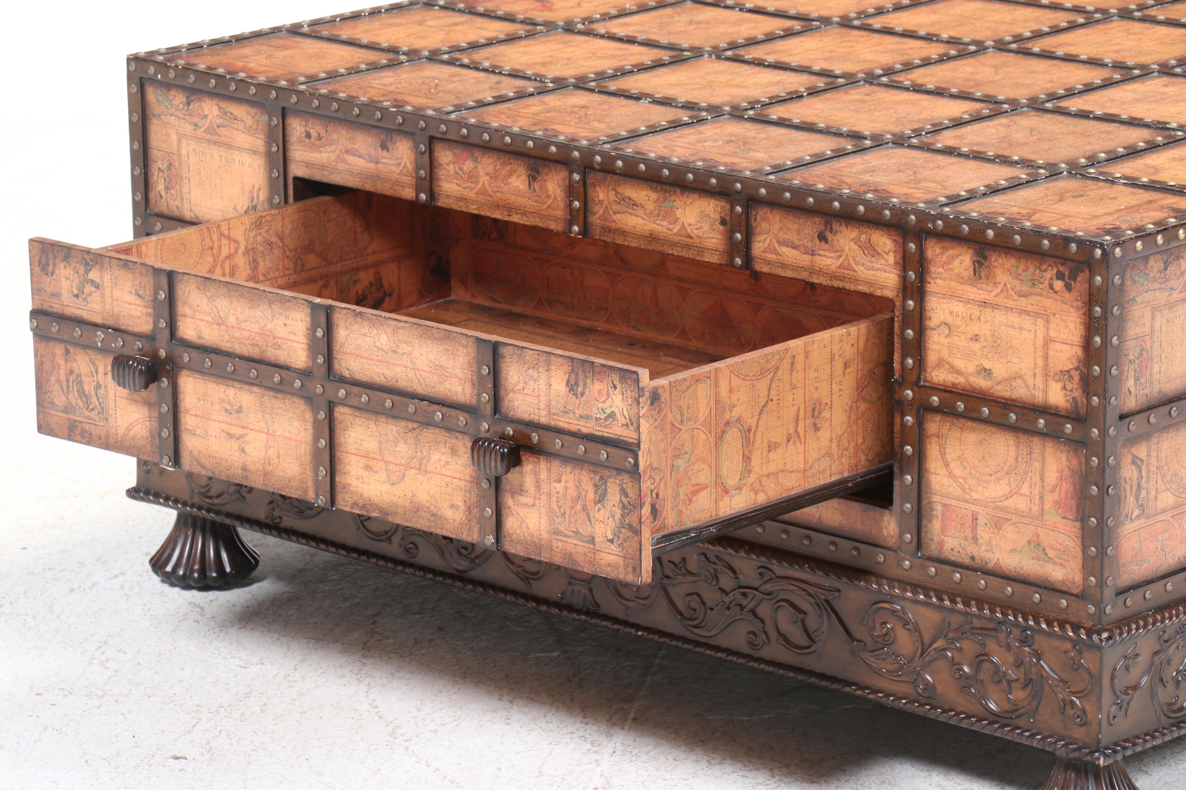 Pulaski "Espaigne" Spanish Style Cocktail Table