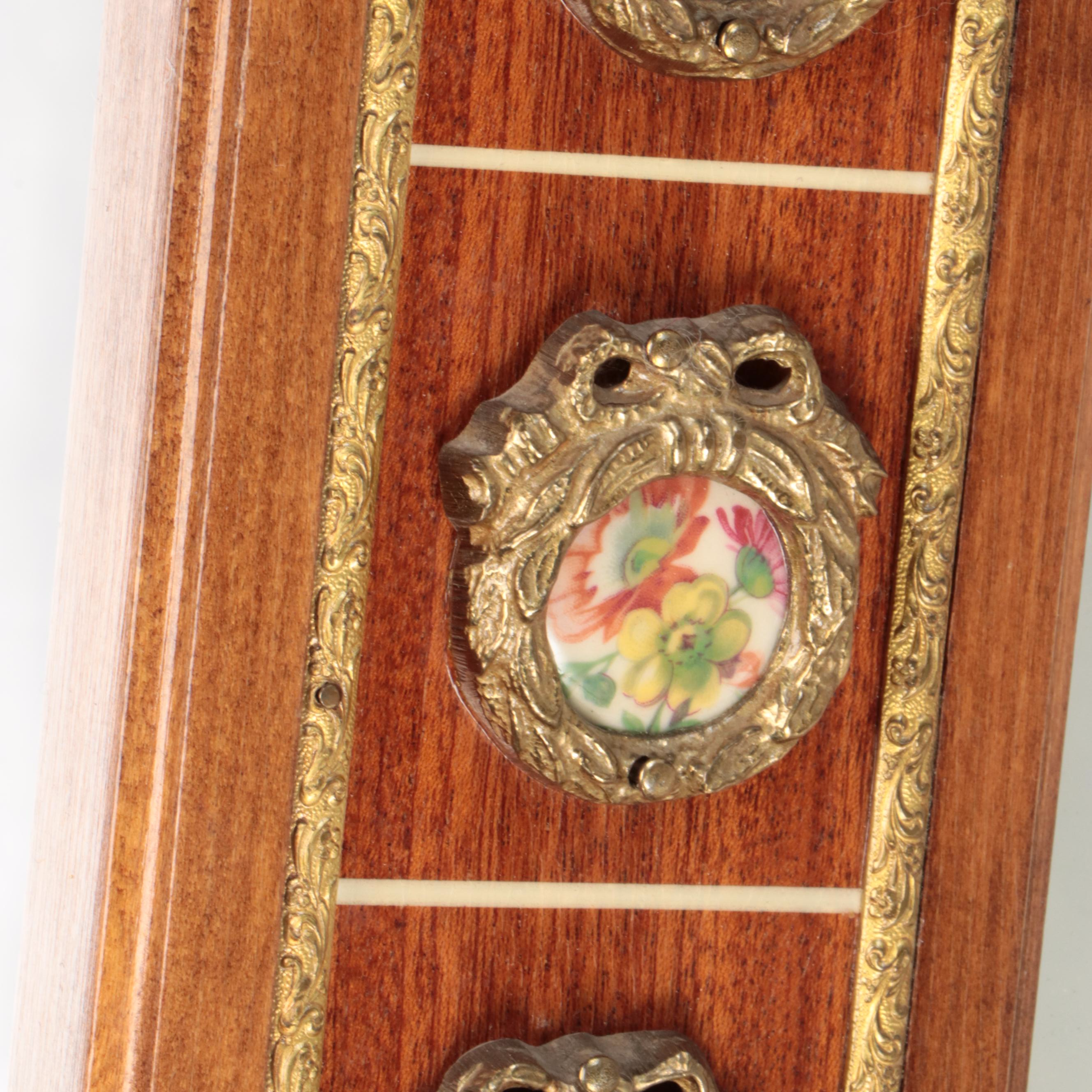 Louis XVI Style Wooden Wall Mirror