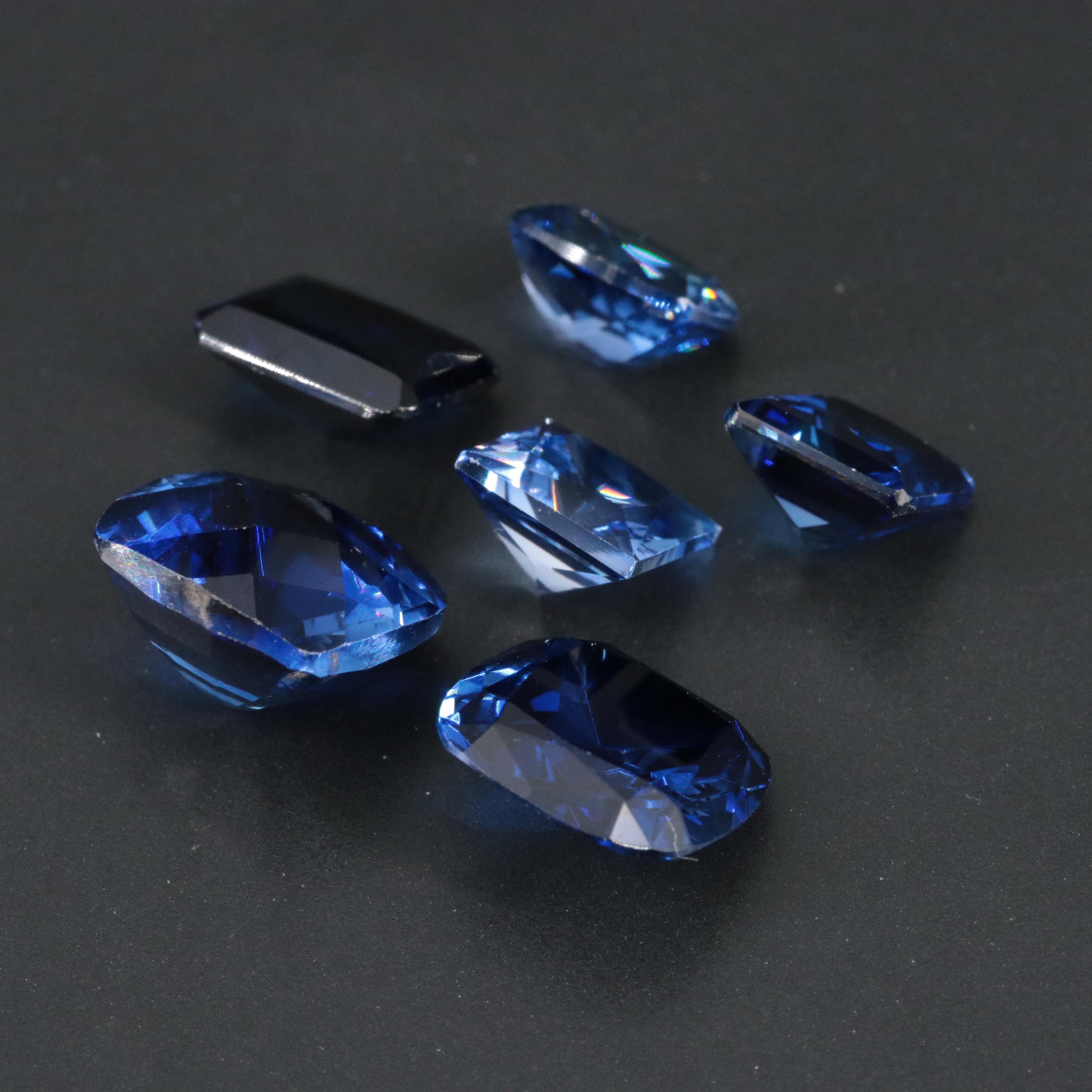 Loose 20.25 CTW Lab Grown Sapphires