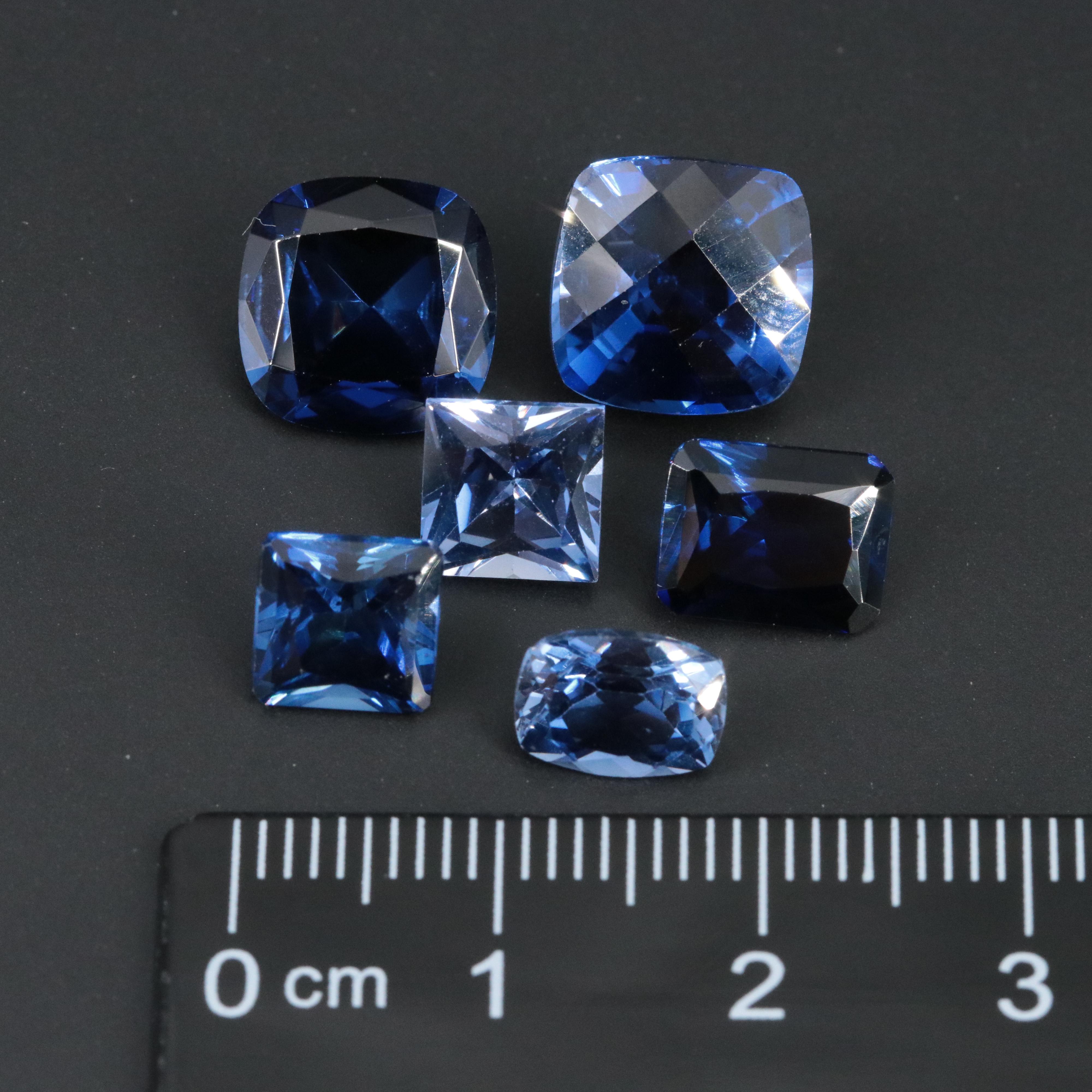 Loose 20.25 CTW Lab Grown Sapphires