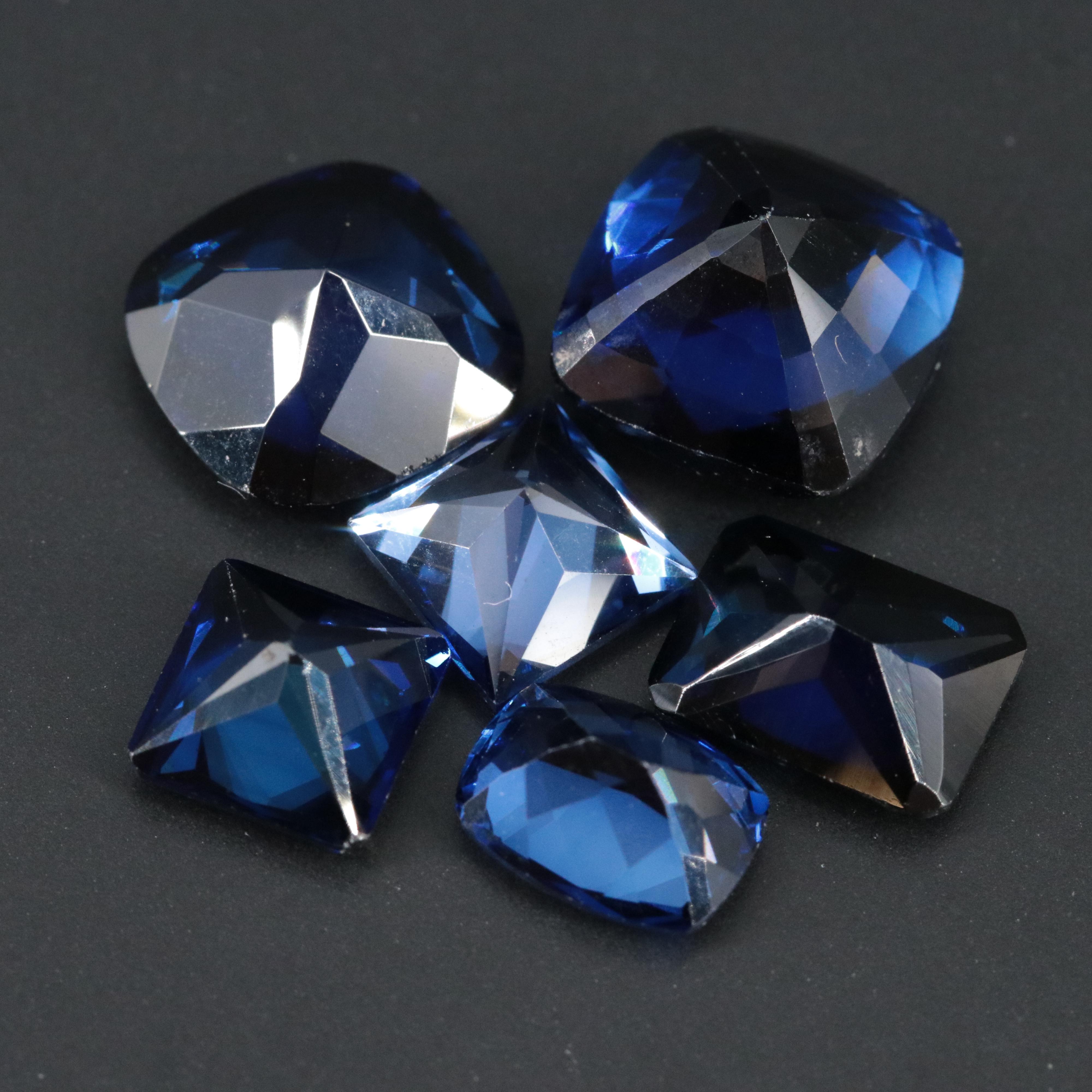 Loose 20.25 CTW Lab Grown Sapphires