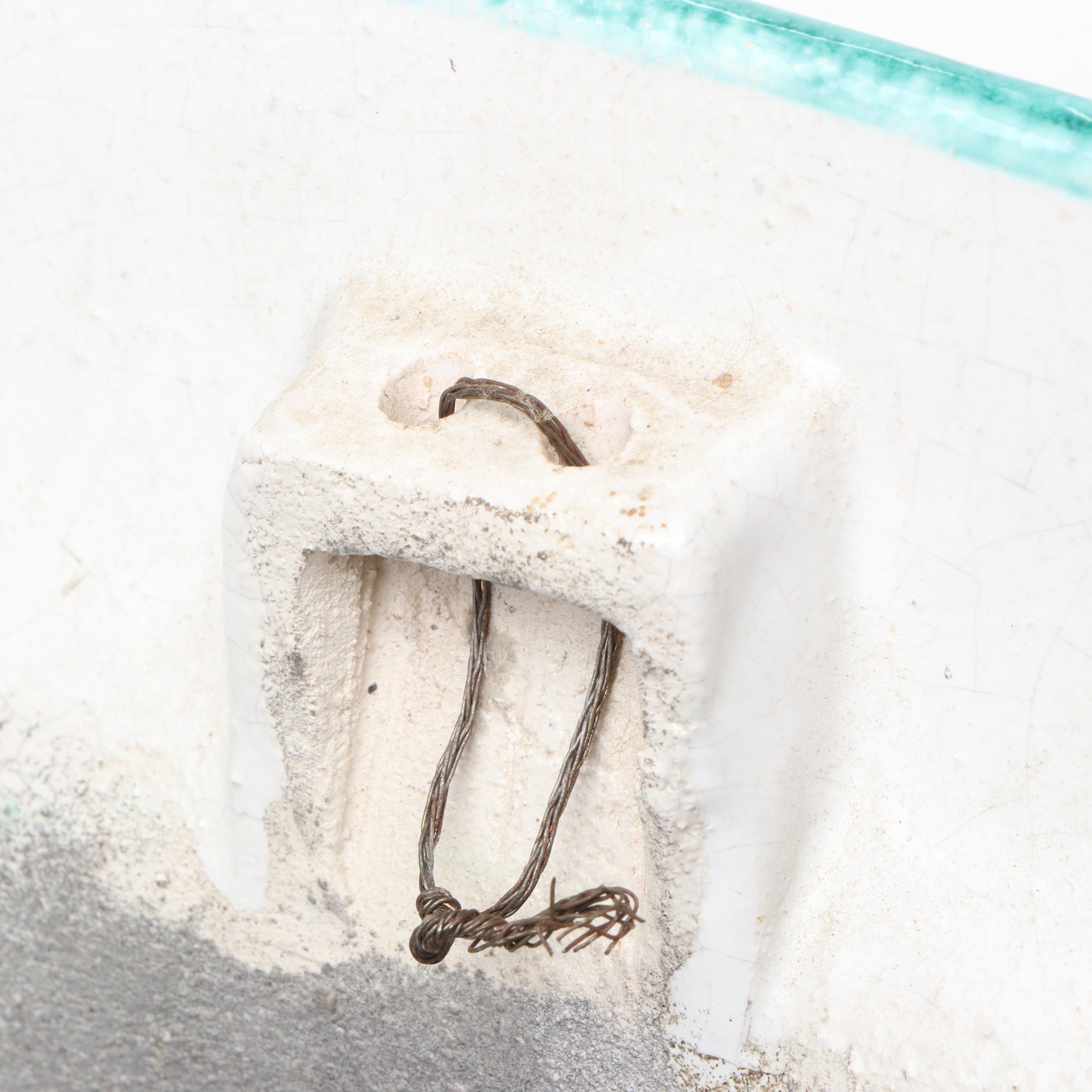 Italian Style Hand-Painted Ceramic Bird Plates