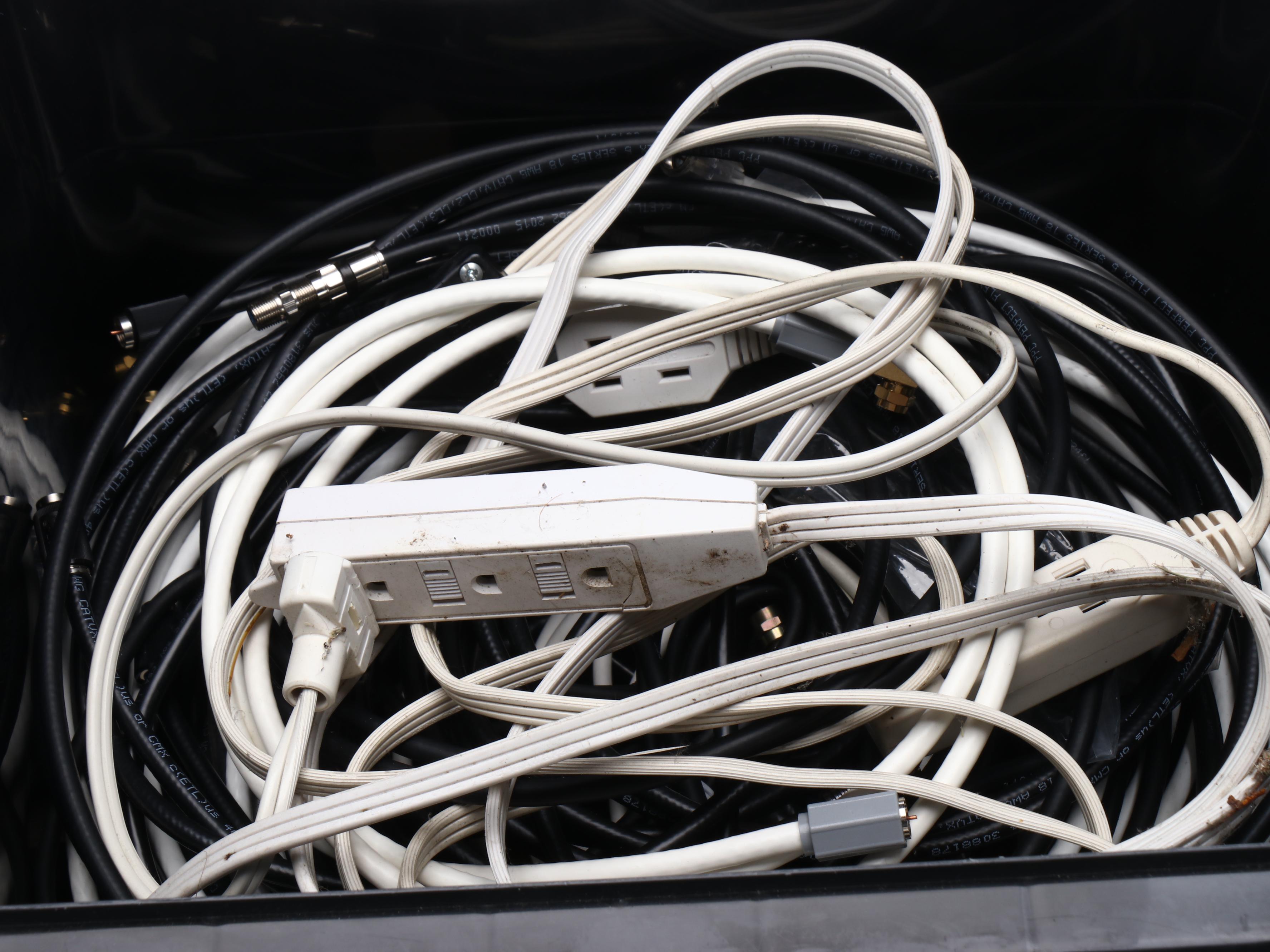 Brother P-Touch Labeling System, Extension Cords, and Other Electrical Equipment