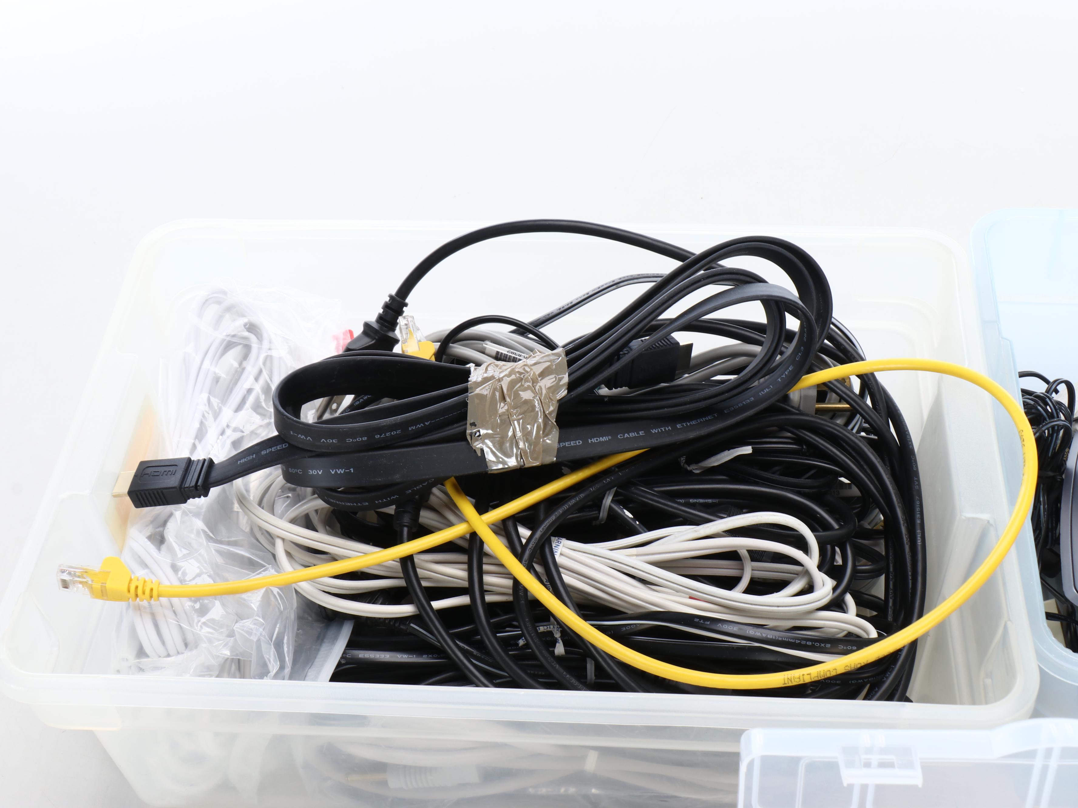 Brother P-Touch Labeling System, Extension Cords, and Other Electrical Equipment