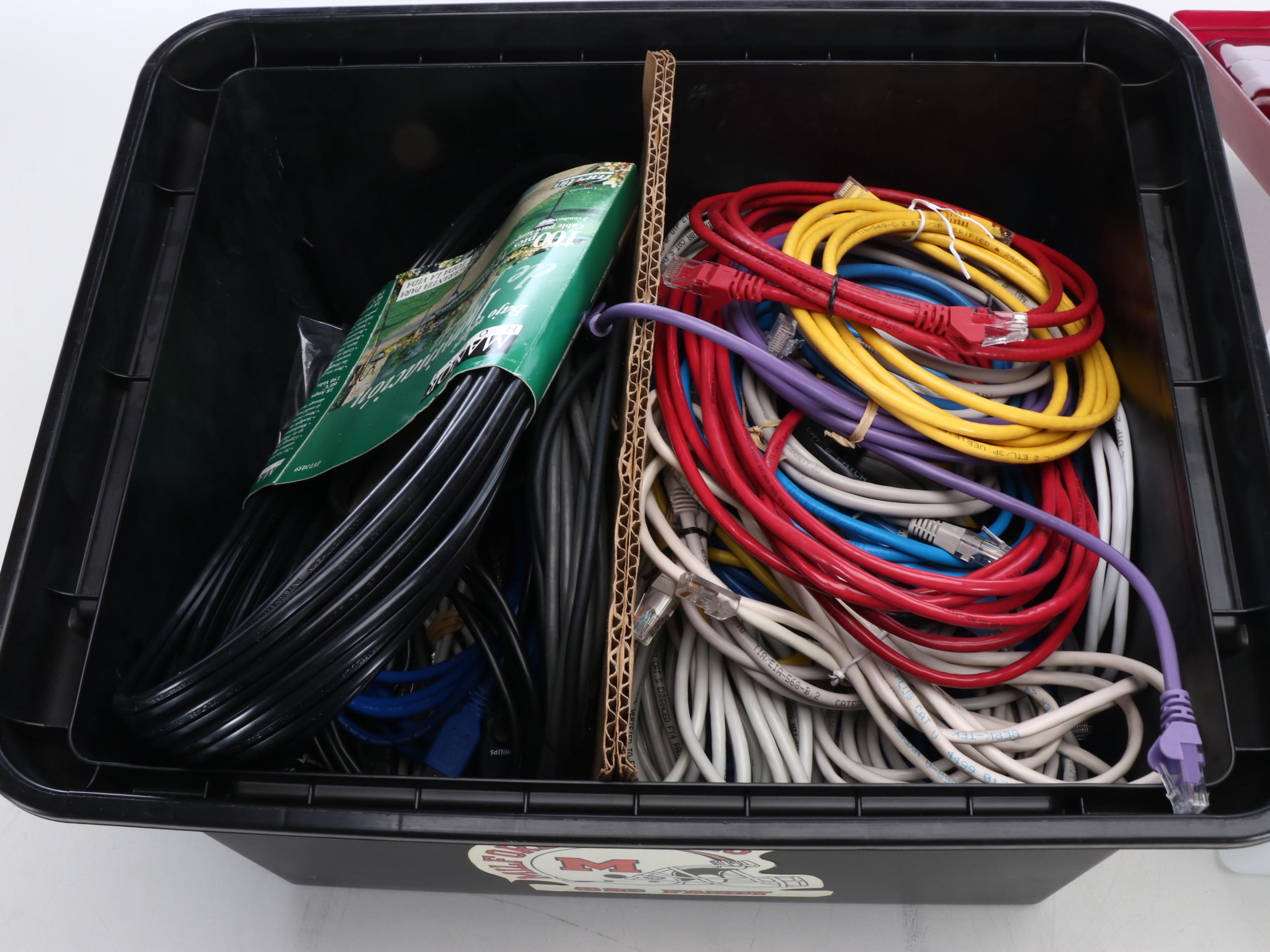 Brother P-Touch Labeling System, Extension Cords, and Other Electrical Equipment