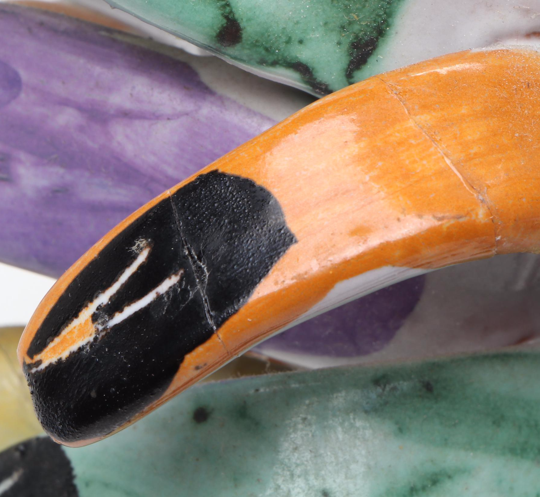 Vincenzo Pinto Vietri Italian Ceramic Rooster Table Lamp Body