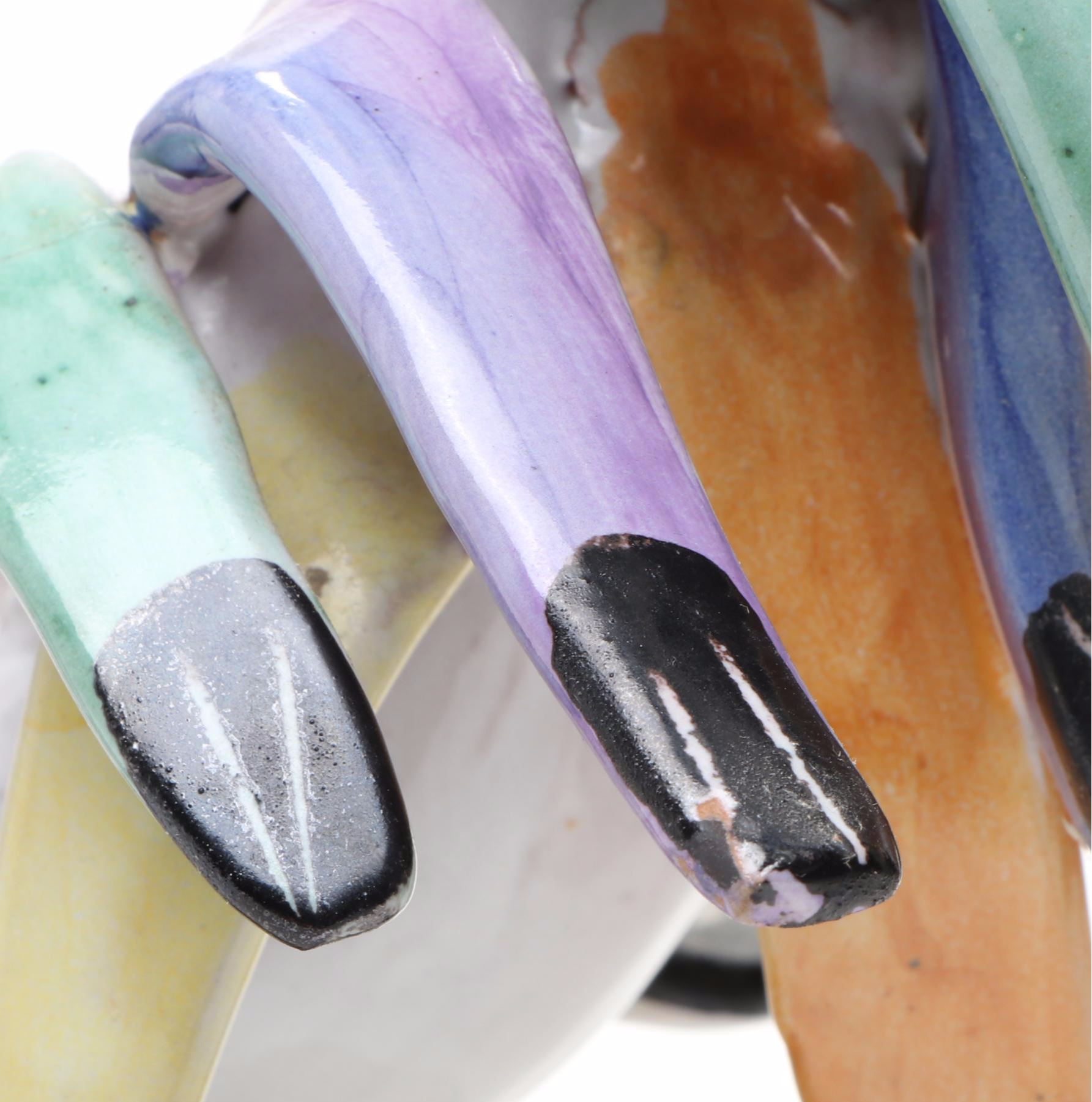 Vincenzo Pinto Vietri Italian Ceramic Rooster Table Lamp Body