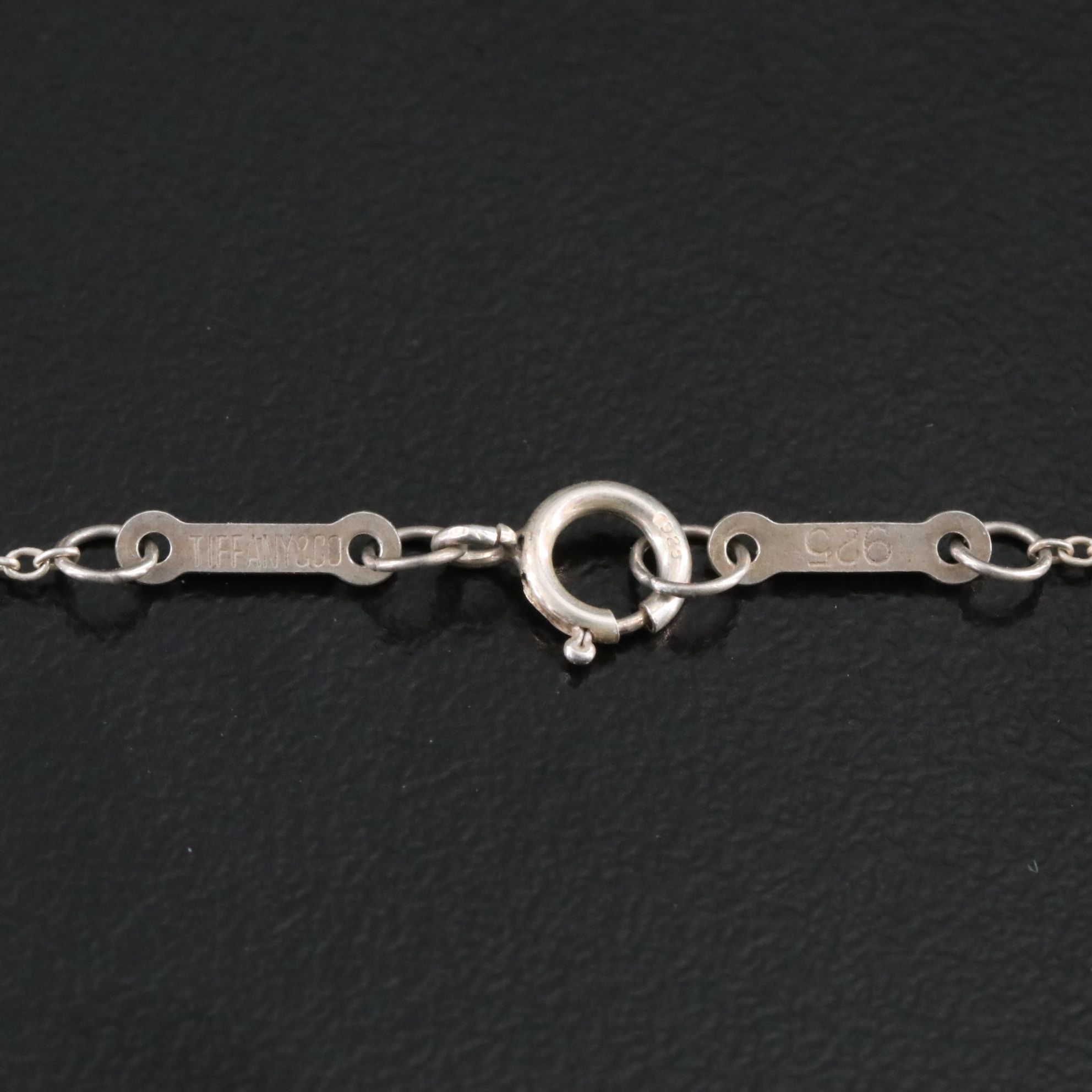 Elsa Peretti for Tiffany & Co. Sterling Open Teardrop Necklace