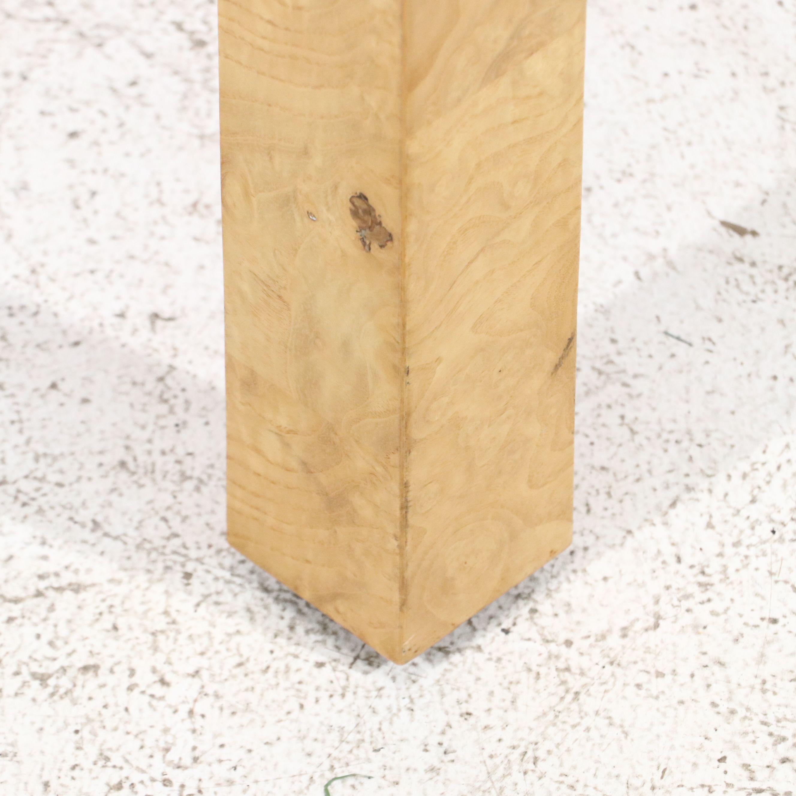 Henredon Wood Cushioned Ottoman Pair