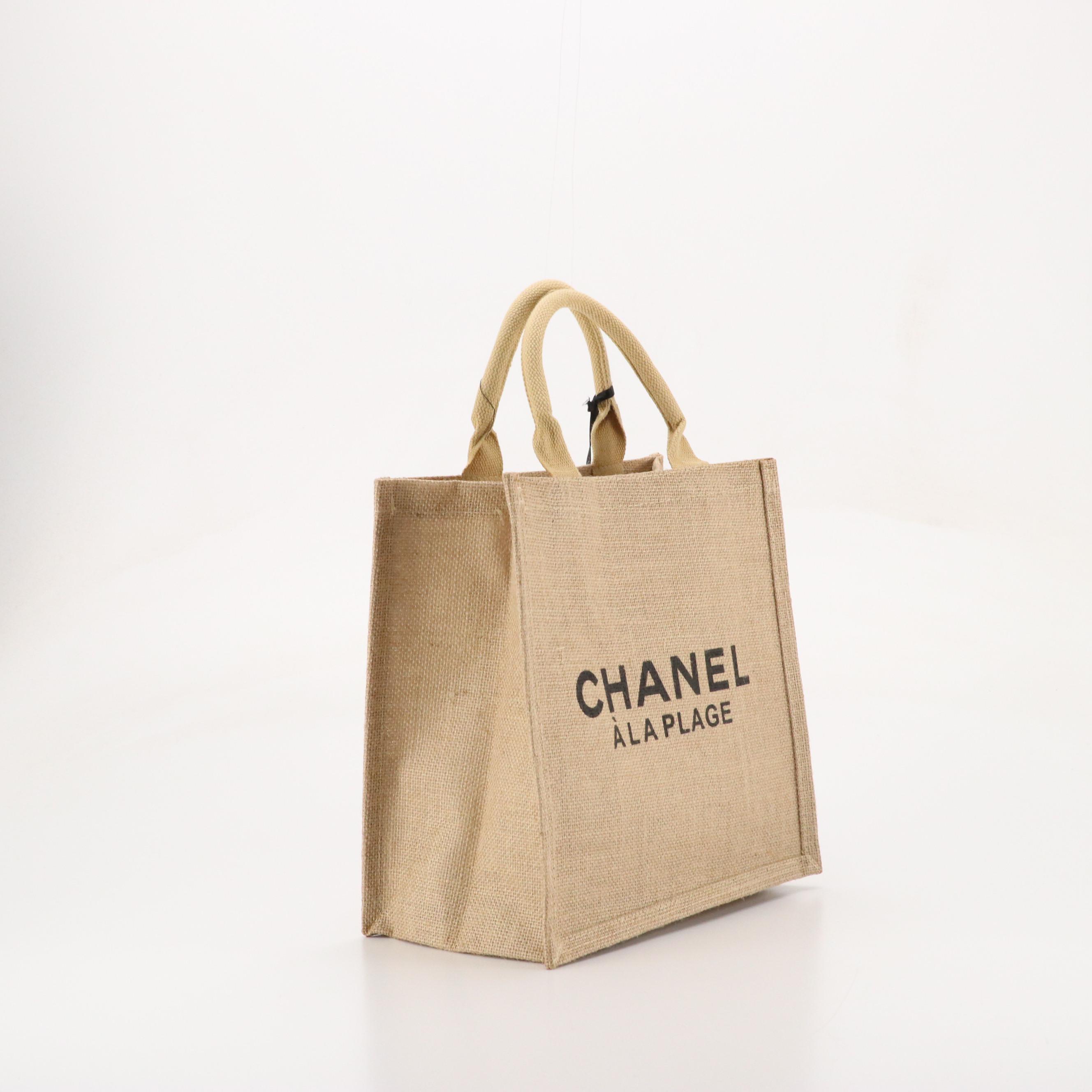 Chanel Promotional "À La Plage" Burlap Tote