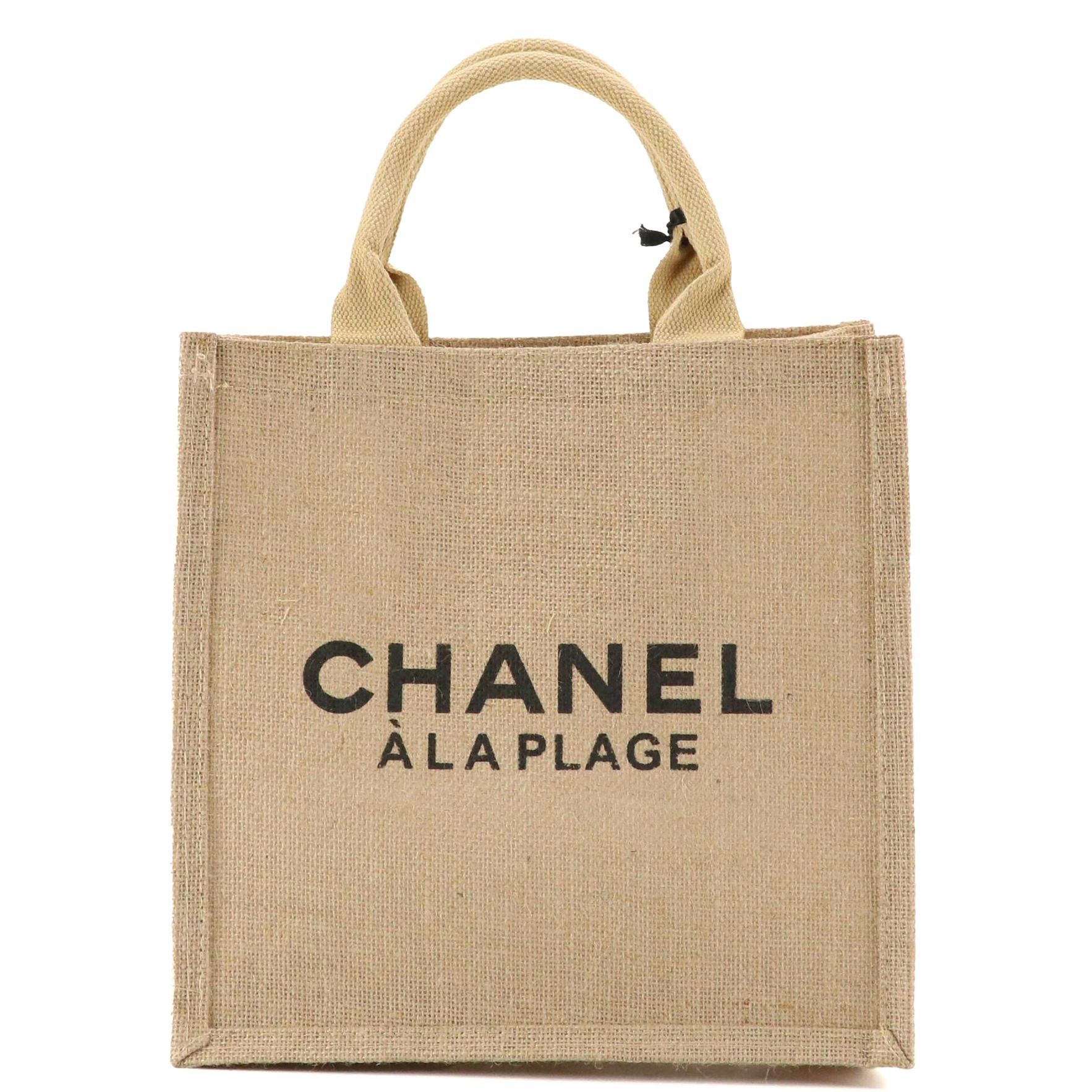 Chanel Promotional "À La Plage" Burlap Tote