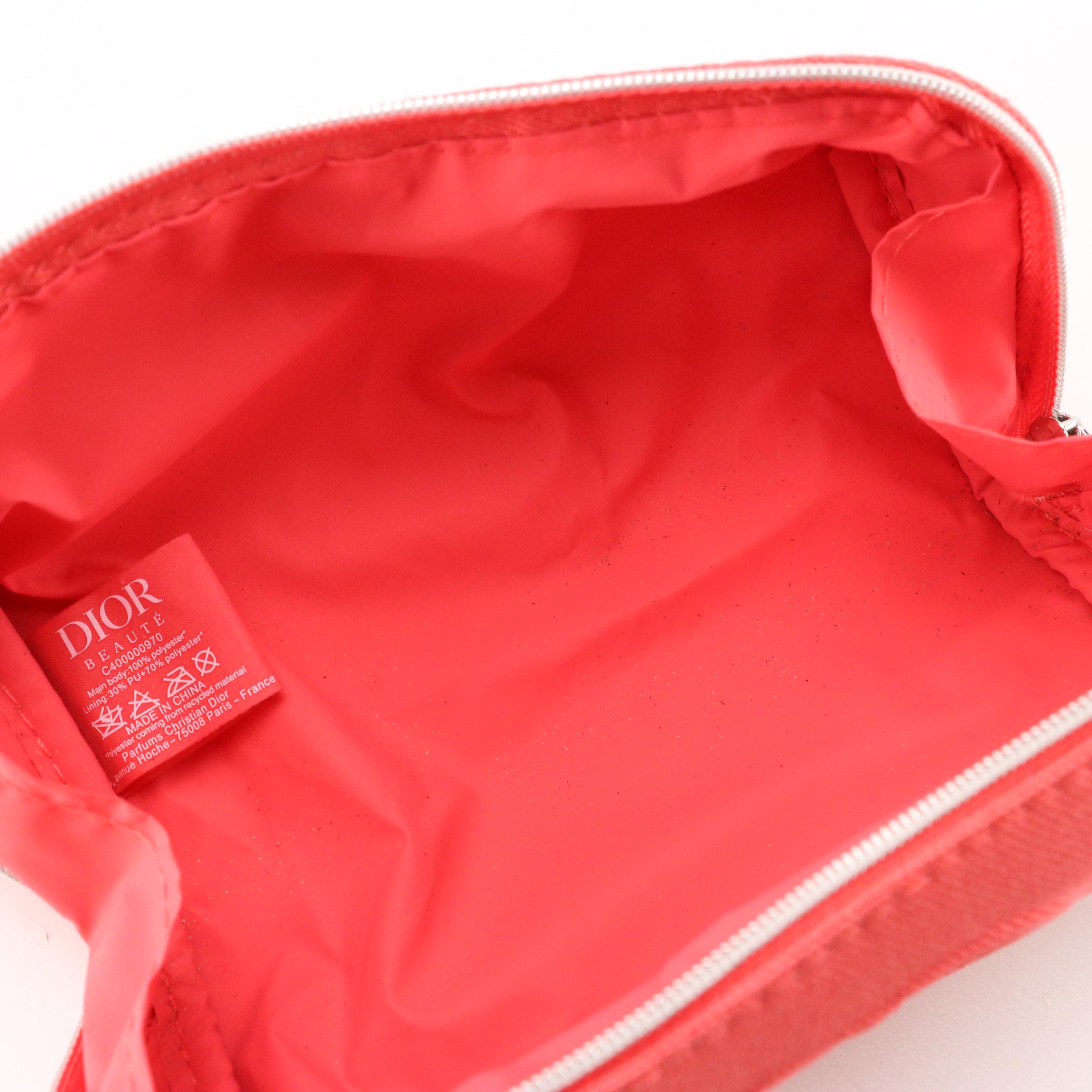 Christian Dior Beauté Promotional Double Chain CD Cosmetic Case