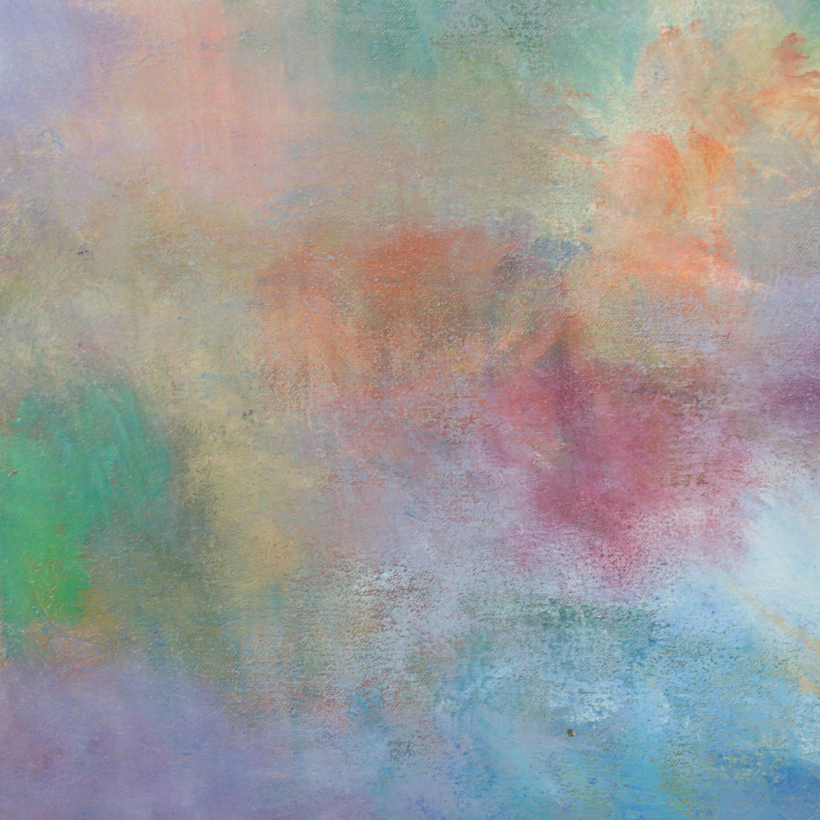 Mark Whitmarsh Abstract Acrylic Painting "Spring Thunder II," 2025