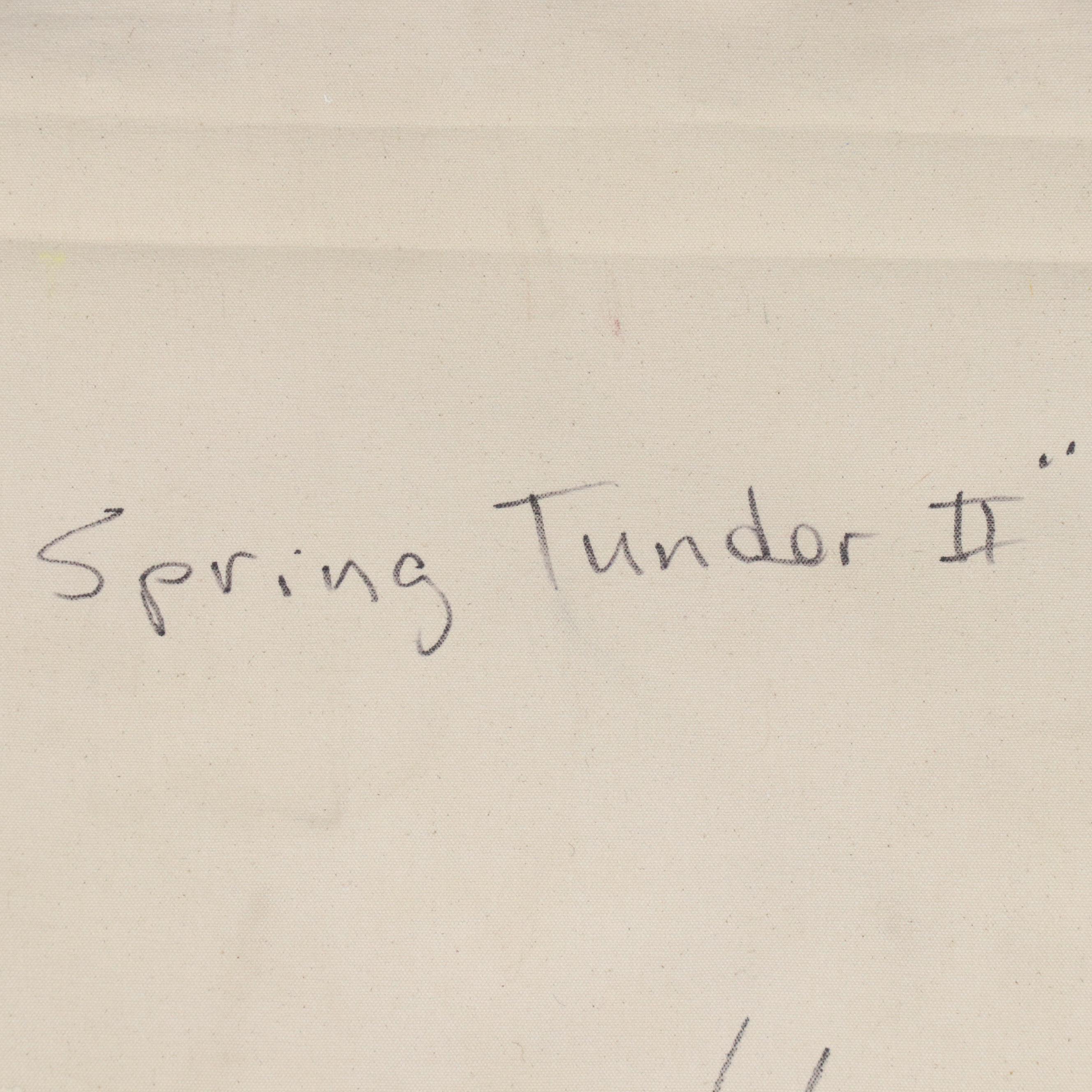 Mark Whitmarsh Abstract Acrylic Painting "Spring Thunder II," 2025