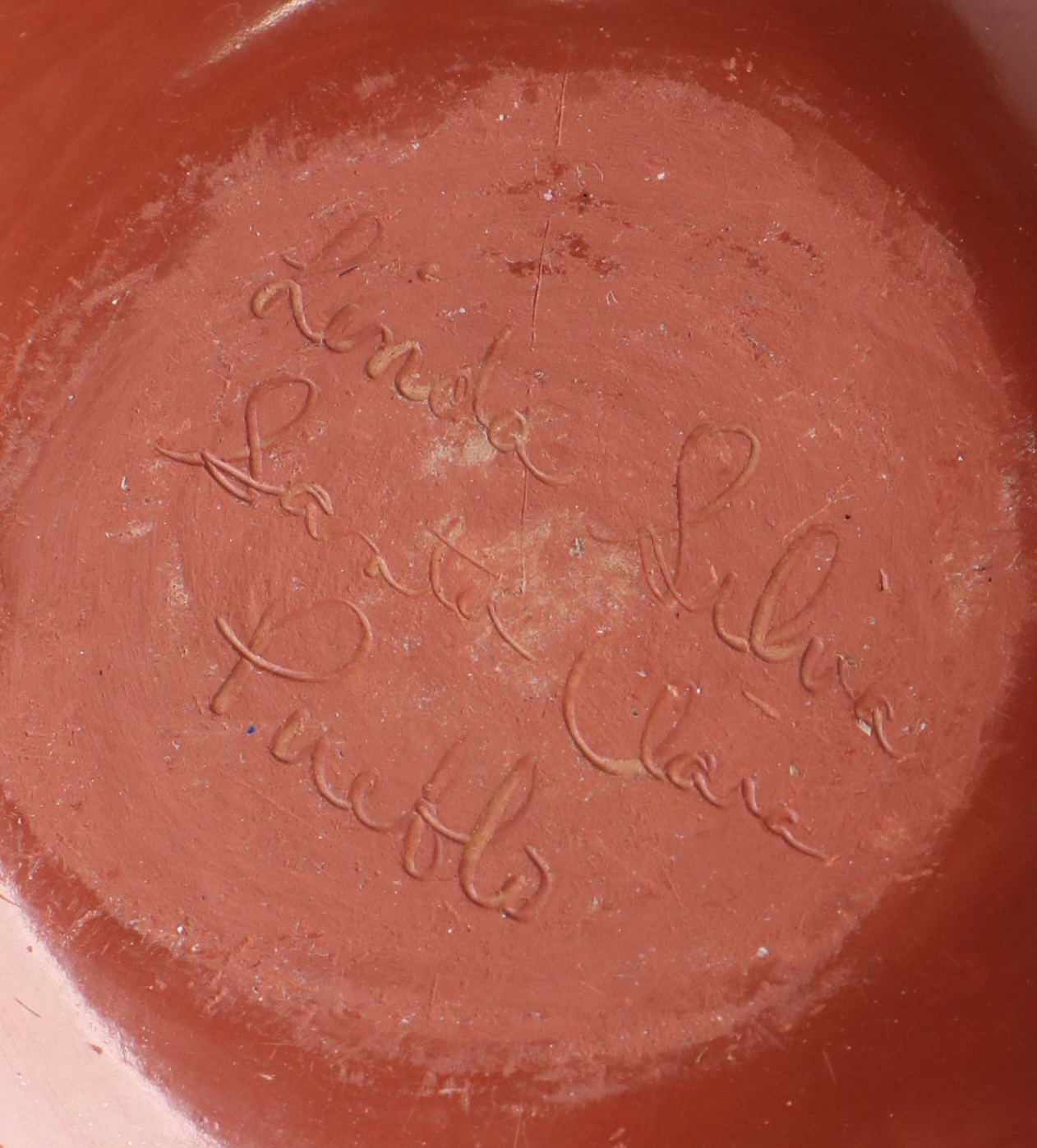 Madeline Naranjo and Linda Silva Santa Clara Pueblo Carved Pottery Bowls