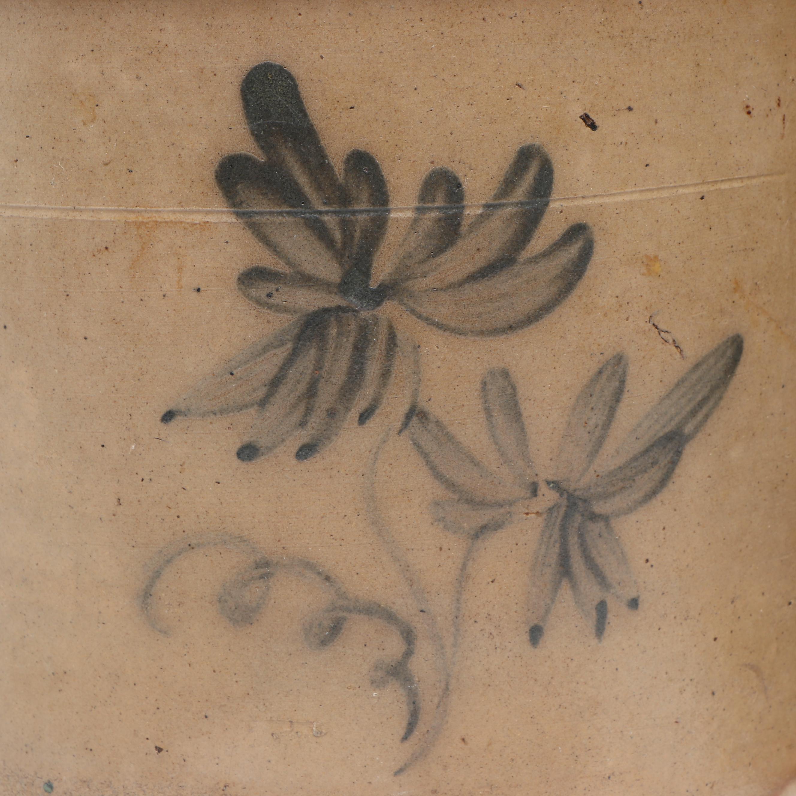 Lehman & Riedinger with Other Stoneware Crock, Mid to Late 19th Century