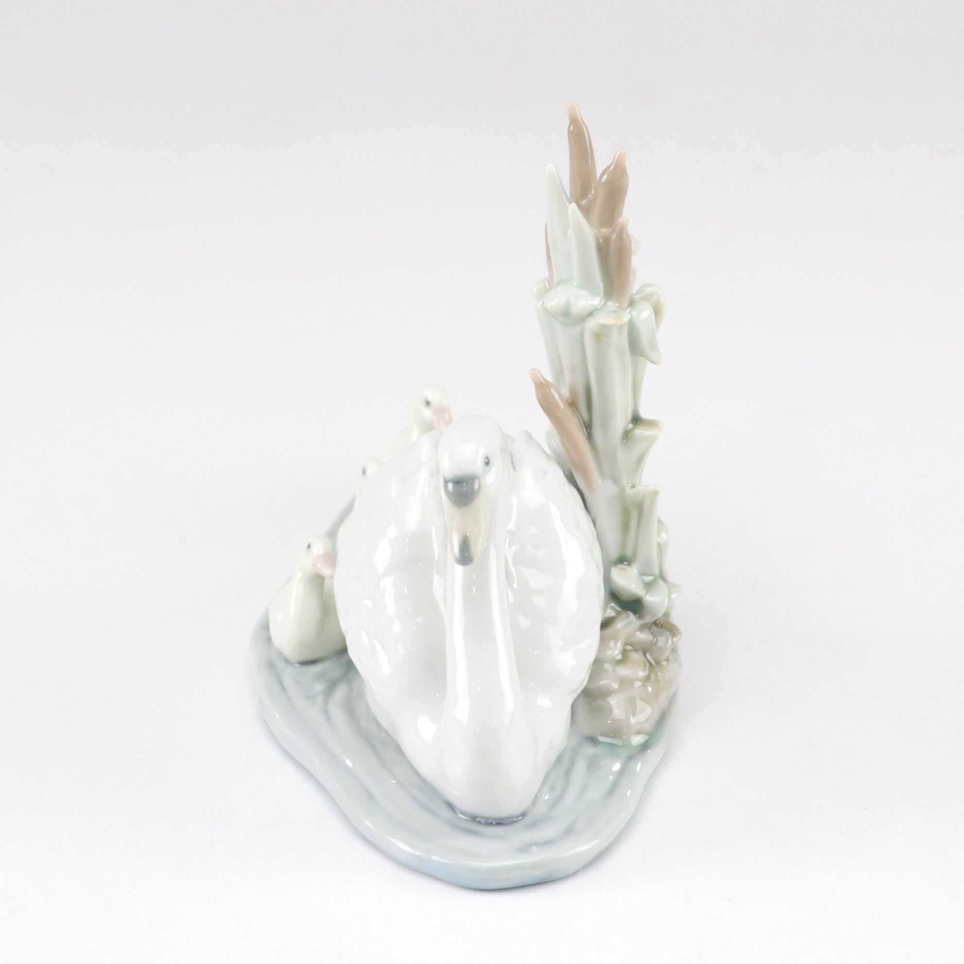 Lladró "Follow Me" and "Girl with Ducks" Porcelain Figurines