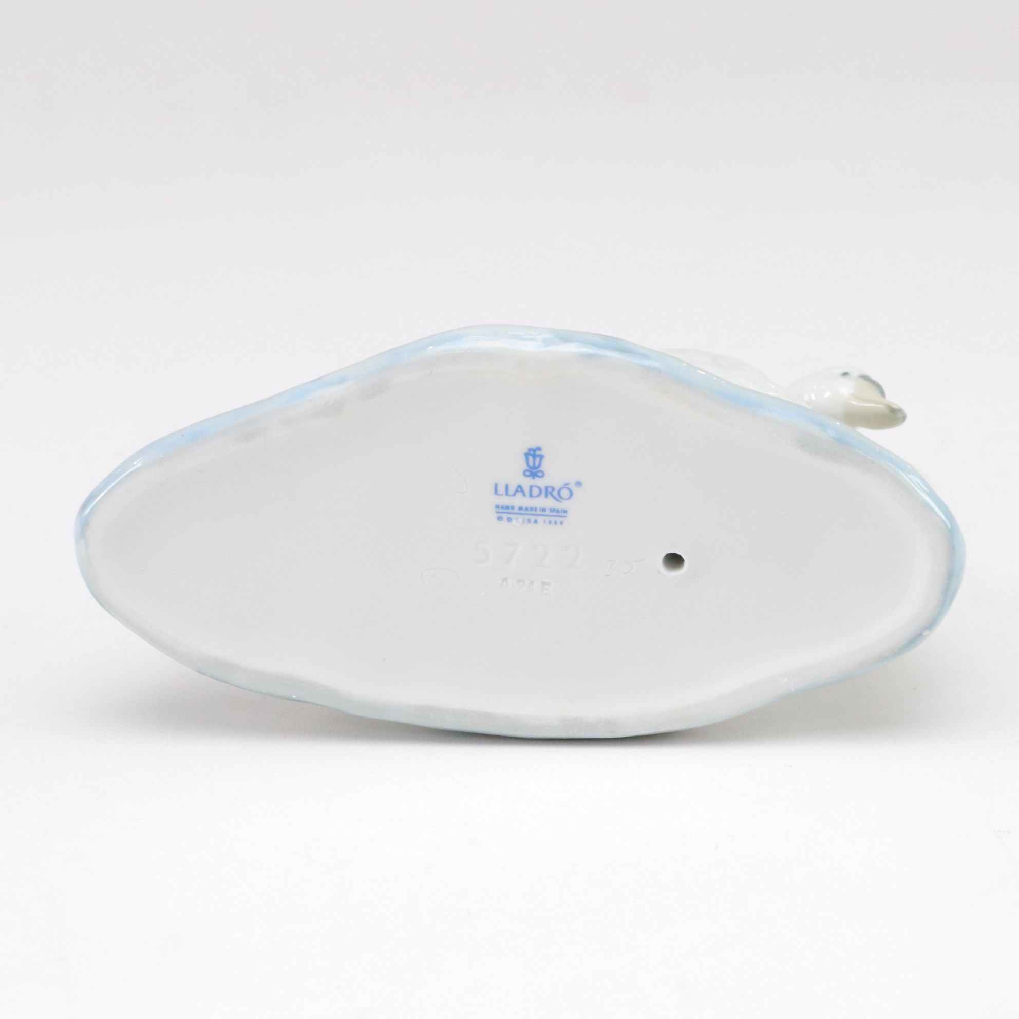 Lladró "Follow Me" and "Girl with Ducks" Porcelain Figurines