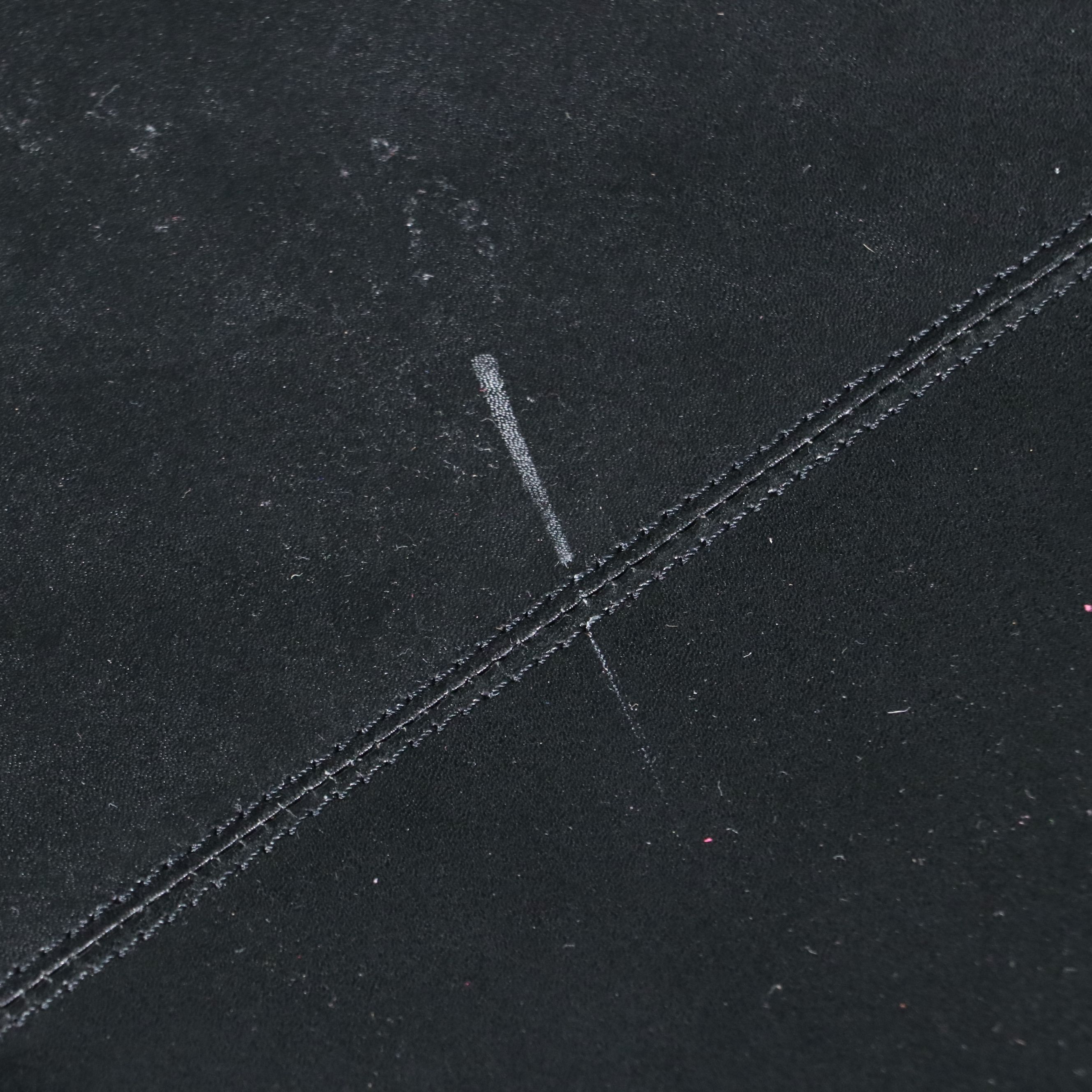 Spanish Baroque Style Leather Ottoman