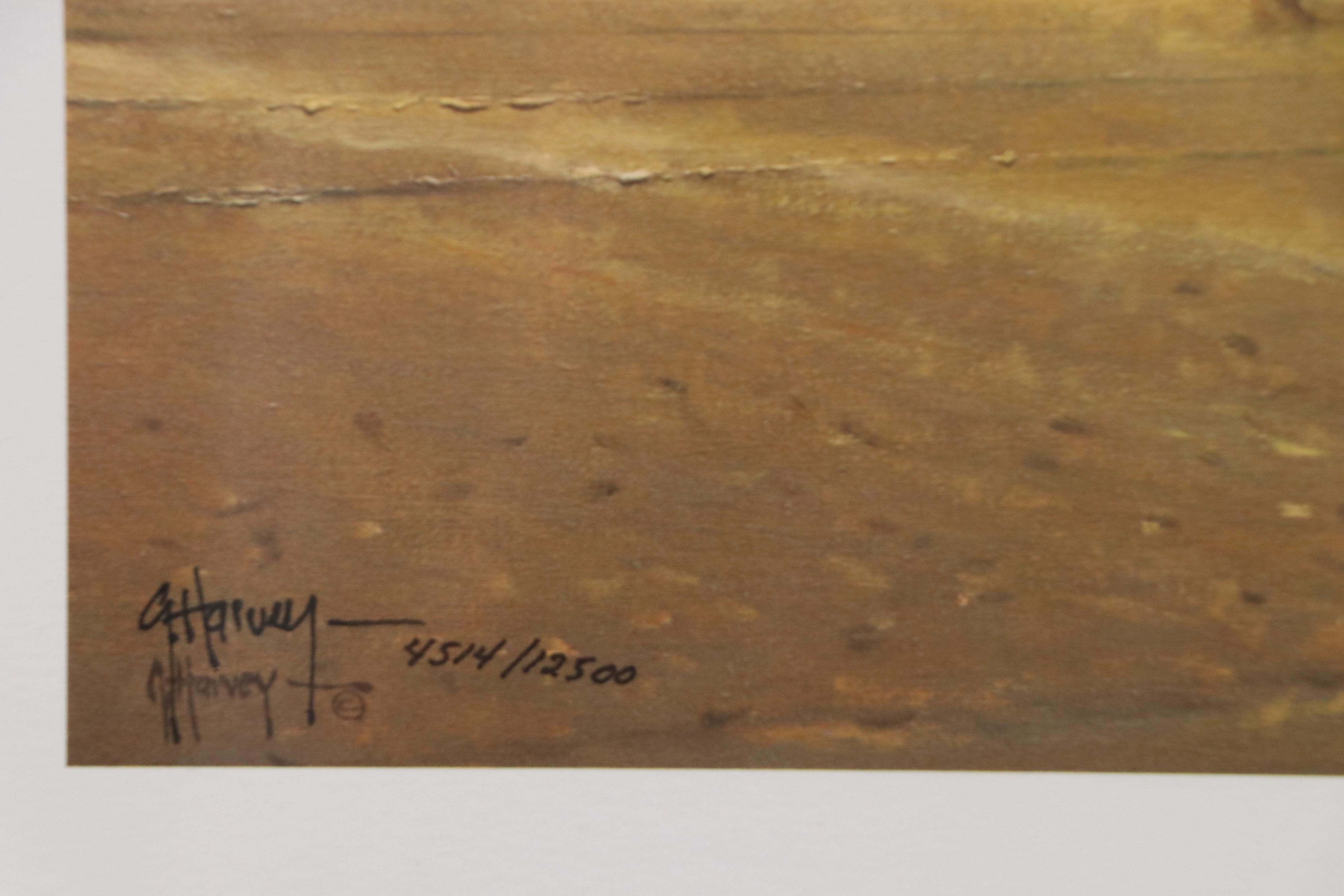 G. Harvey Civil War Offset Lithograph "Moment of Glory," 1991