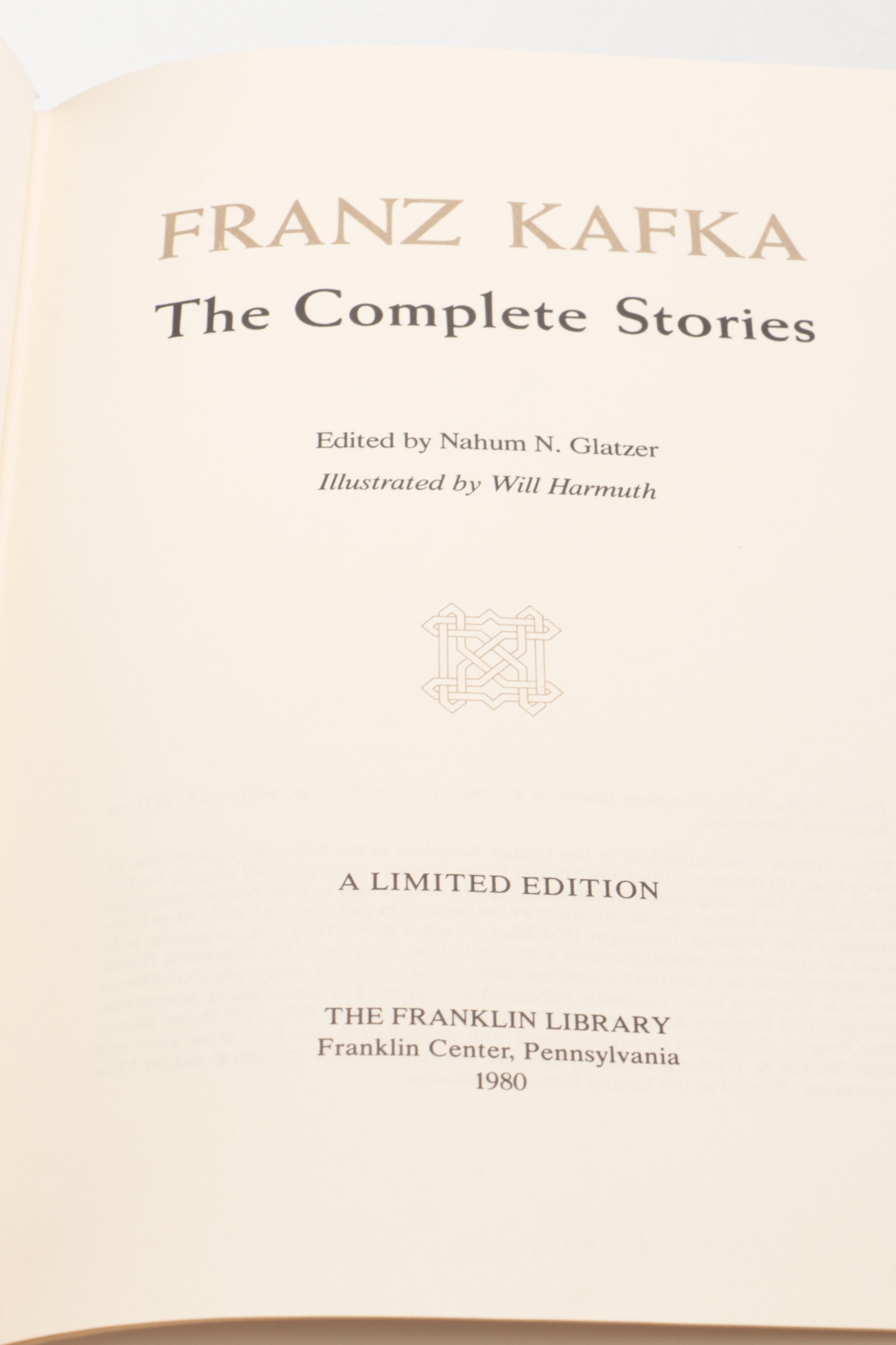 Franklin Library Hans Christian Andersen, Franz Kafka and More Literary Classics