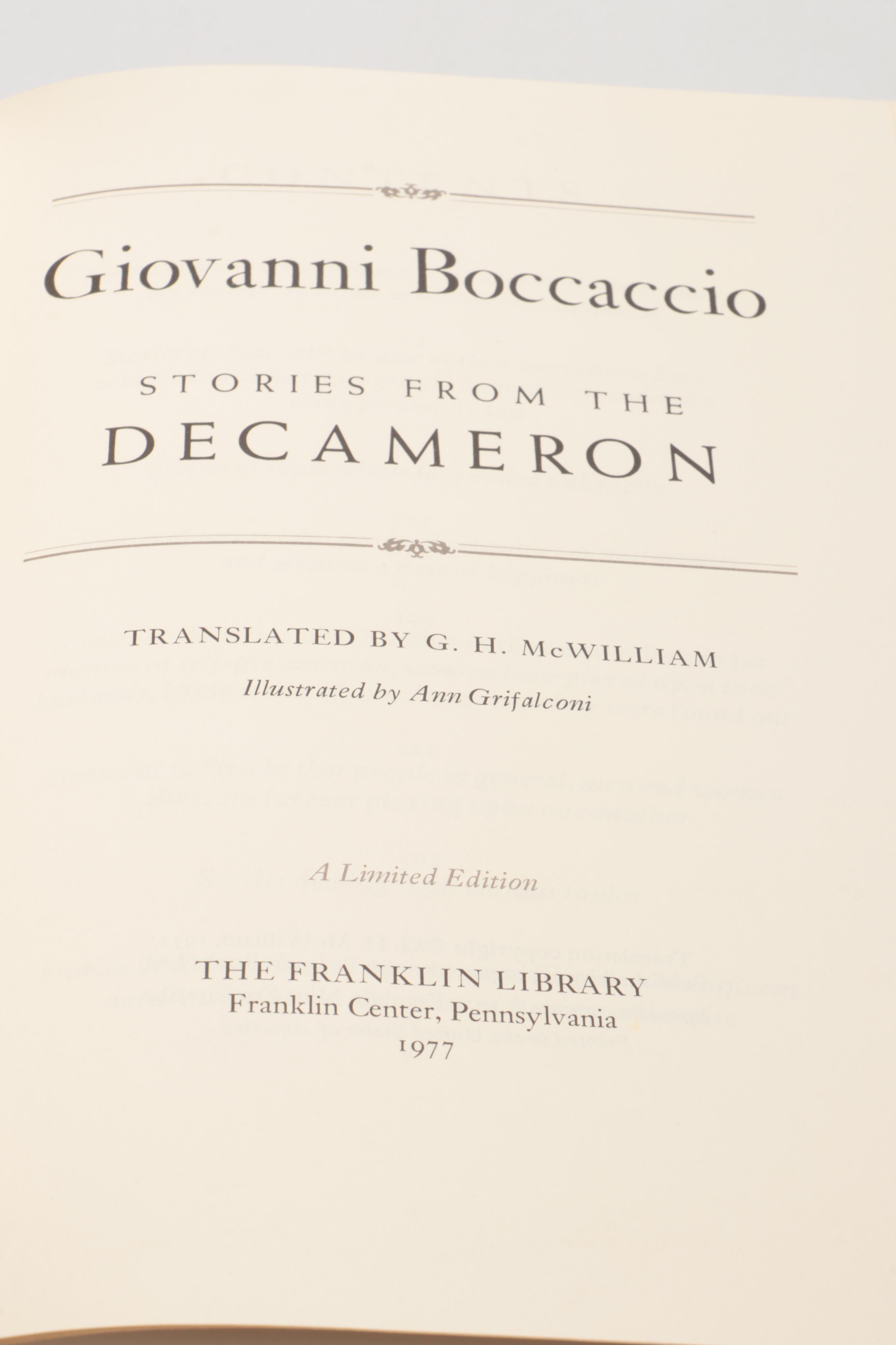 Franklin Library Hans Christian Andersen, Franz Kafka and More Literary Classics