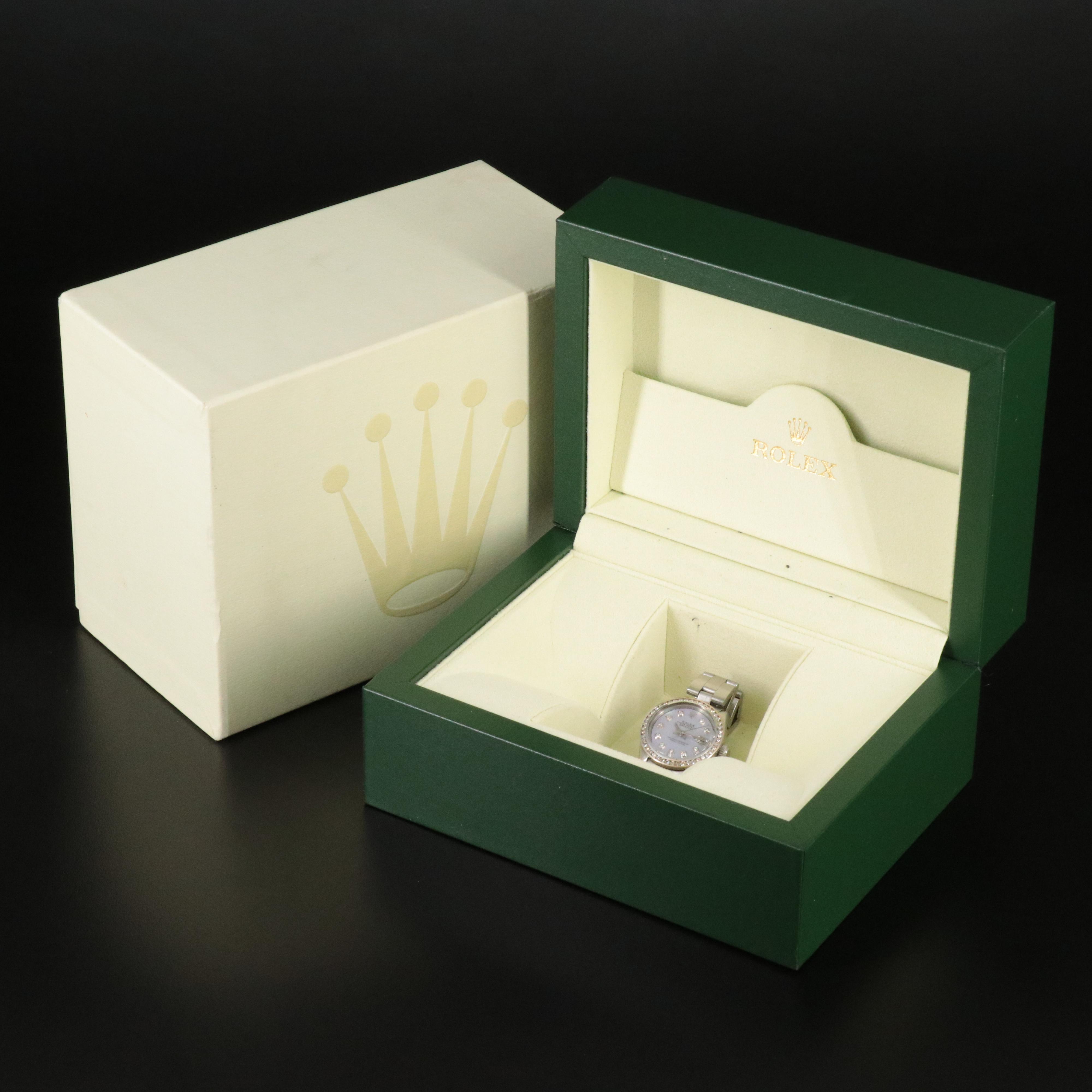 Rolex Datejust 6919 Custom Diamond Vintage Watch c.1978