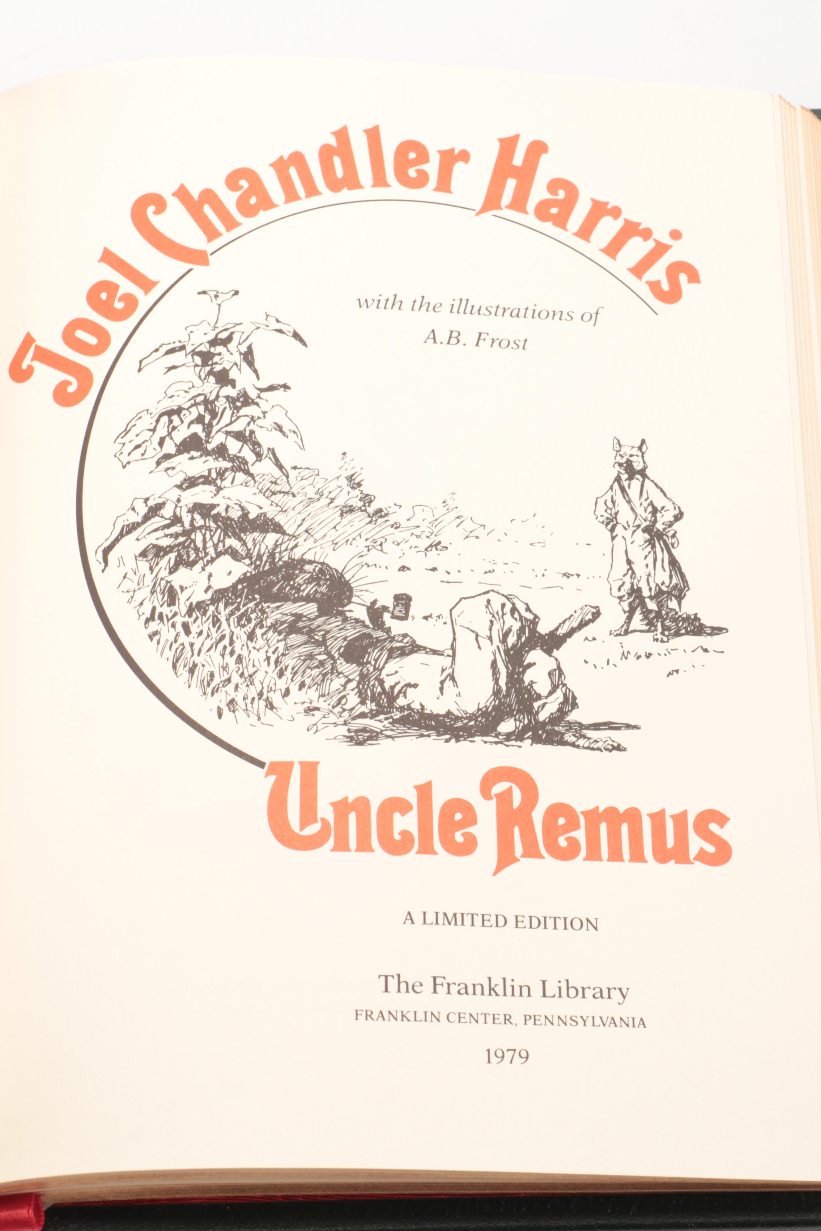 Franklin Library Dashiell Hammett, Dylan Thomas and More Short Story Collections